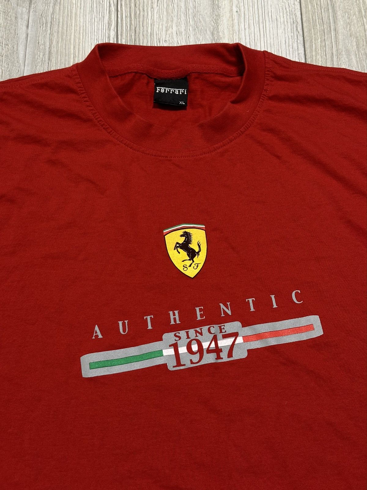 Vintage Vintage 90s Ferrari Authentic Official Product Race Y2k Size US XL / EU 56 / 4 - 2 Thumbnail
