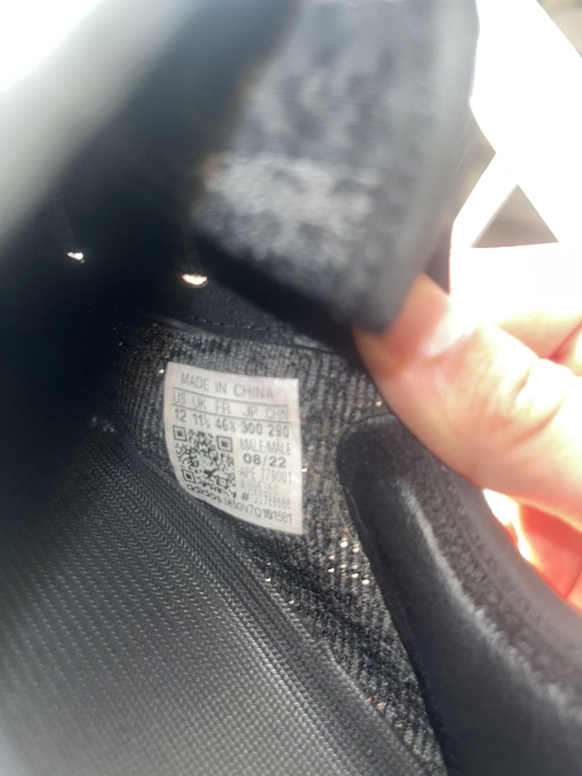 Yeezy Pirate Black 350’s Size US 12 / EU 45 - 6 Thumbnail