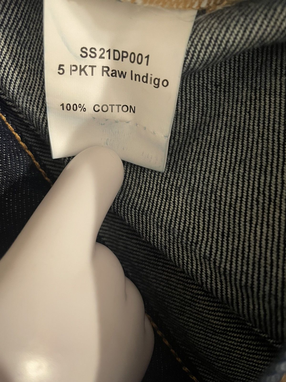 Aime Leon Dore Aime Leon Dore 5 PKT Raw indigo jeans Size US 32 / EU 48 - 7 Thumbnail