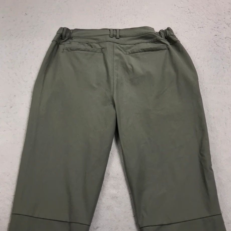 Cuts Cuts Green Gray Slim Fit Jogger Pants Mens XL - Tapered Chino Casual Sport - 28in Inseam - Brand Cuts Size US 36 / EU 52 - 7 Thumbnail