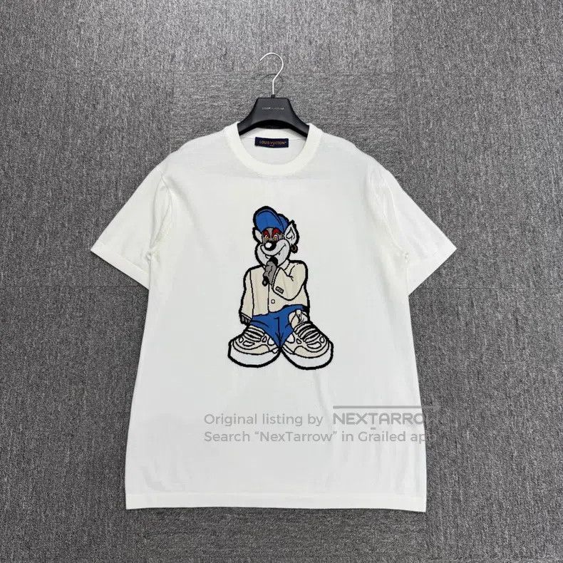 Louis Vuitton Louis Vuitton Rap Bear Knit Short Sleeve Size US M / EU 48-50 / 2 - 1 Thumbnail
