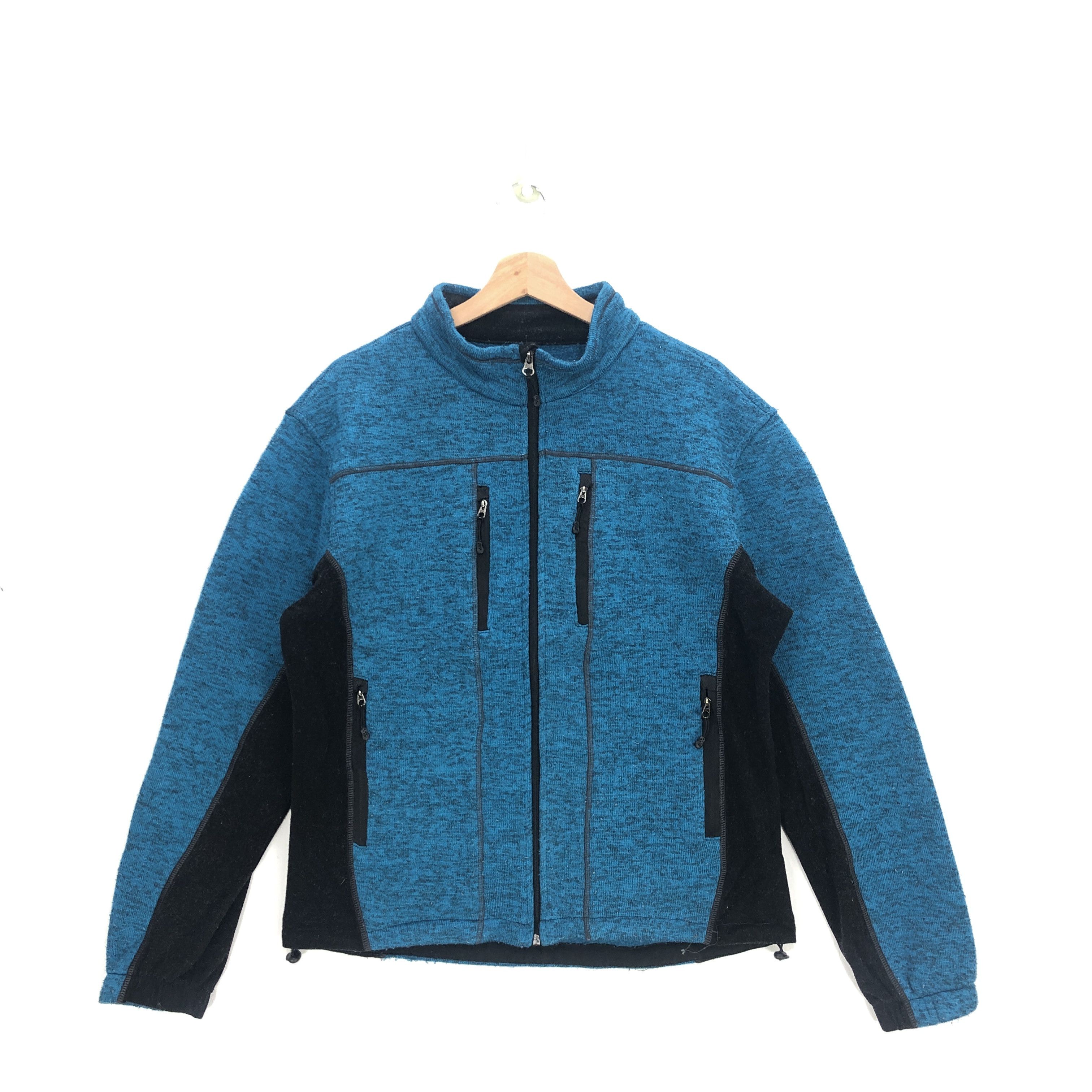 Japanese Brand Vintage Japanese Hiking Zip Up Jacket Sweater Size US M / EU 48-50 / 2 - 1 Thumbnail