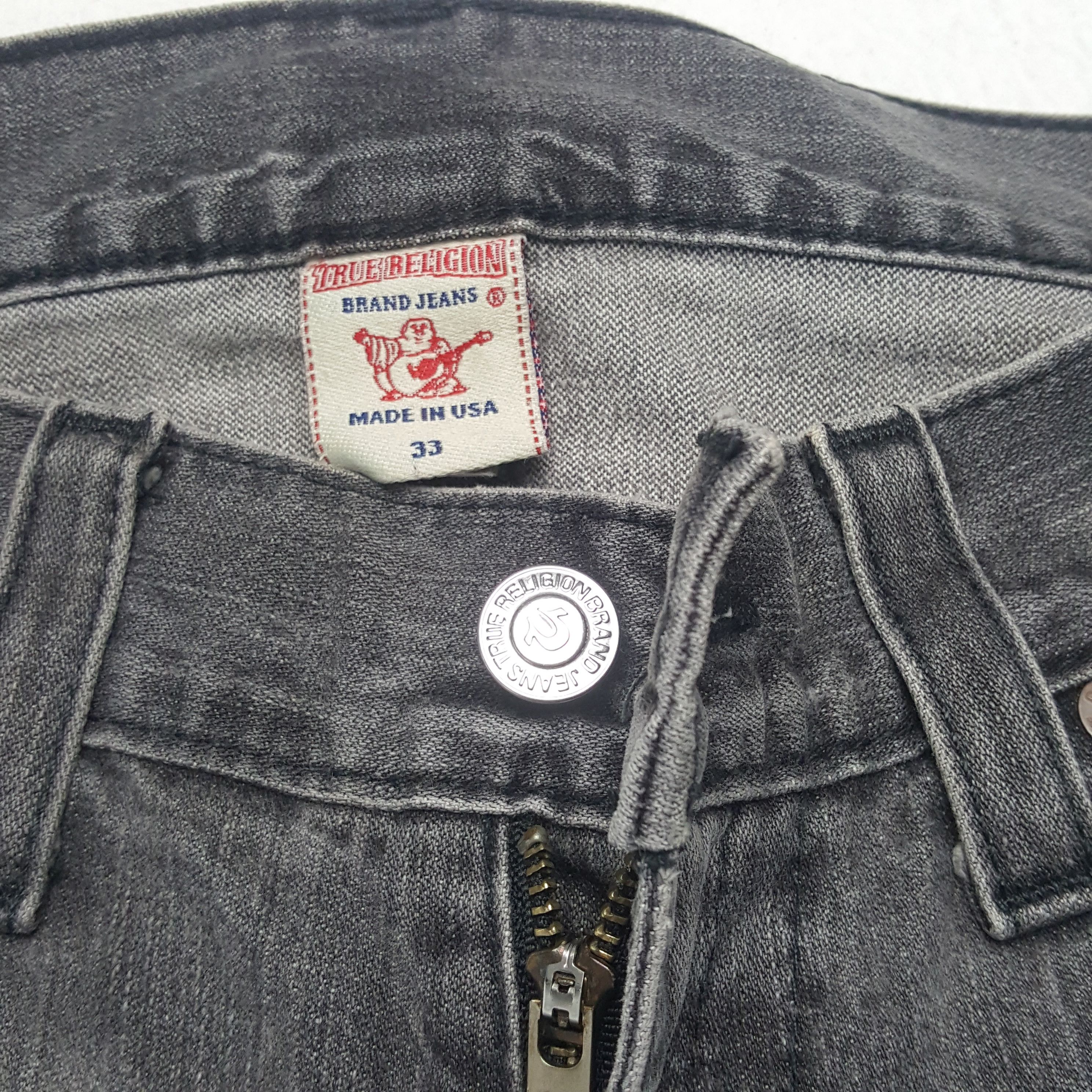 True Religion × Vintage True Religion Daily Streetwear Style Distressed Jeans Size US 35 - 7 Thumbnail