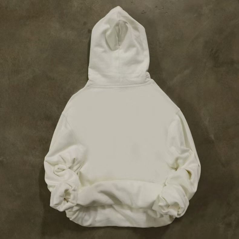 Japanese Brand × Vintage White retro fun frog pattern loose hoodie Size US M / EU 48-50 / 2 - 2 Thumbnail