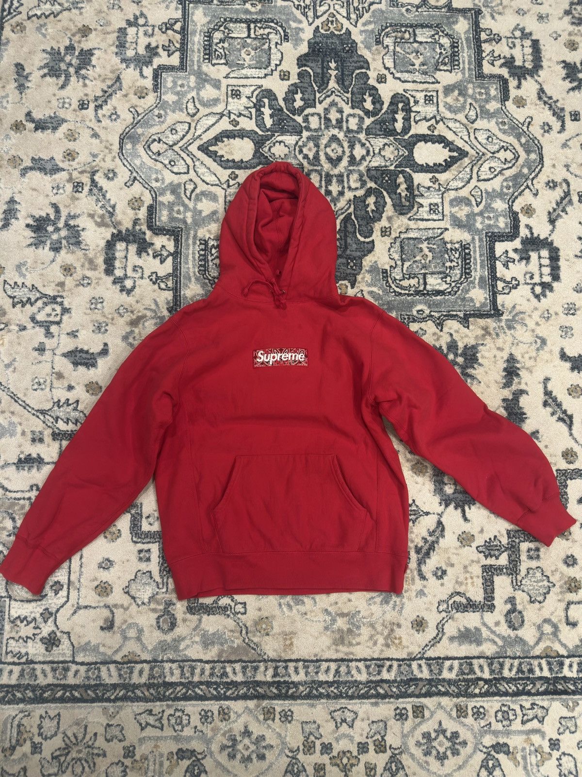 Supreme Bandana Box Logo Hoodie | Grailed