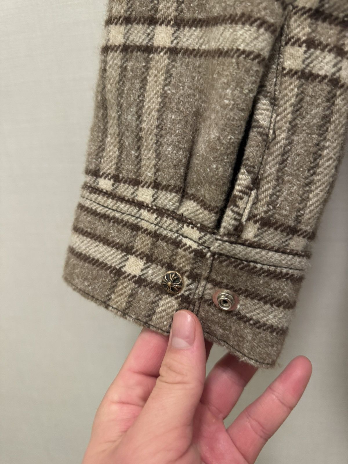 Chrome Hearts Chrome Hearts Shearling Jacket Size US M / EU 48-50 / 2 - 6 Thumbnail