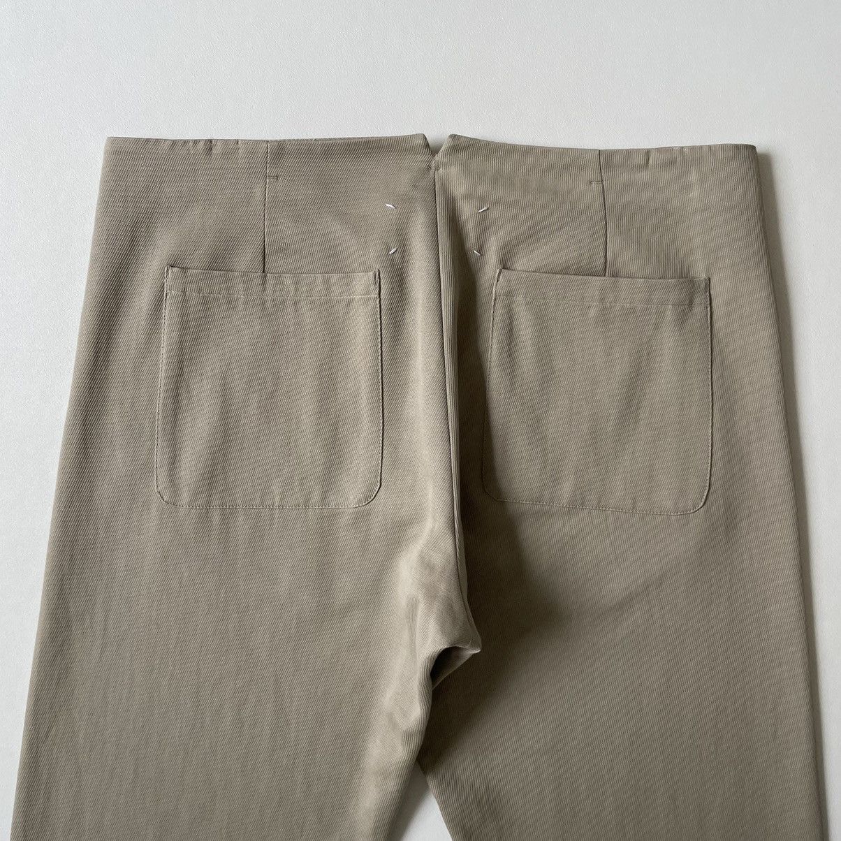 Maison Margiela S/S 08 Beige Twill Cotton Utility Trousers Size US 34 / EU 50 - 13 Thumbnail