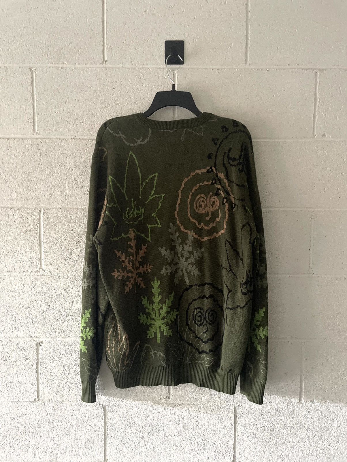 Huf Green Buddy Ugly Sweater Size US L / EU 52-54 / 3 - 1 Thumbnail