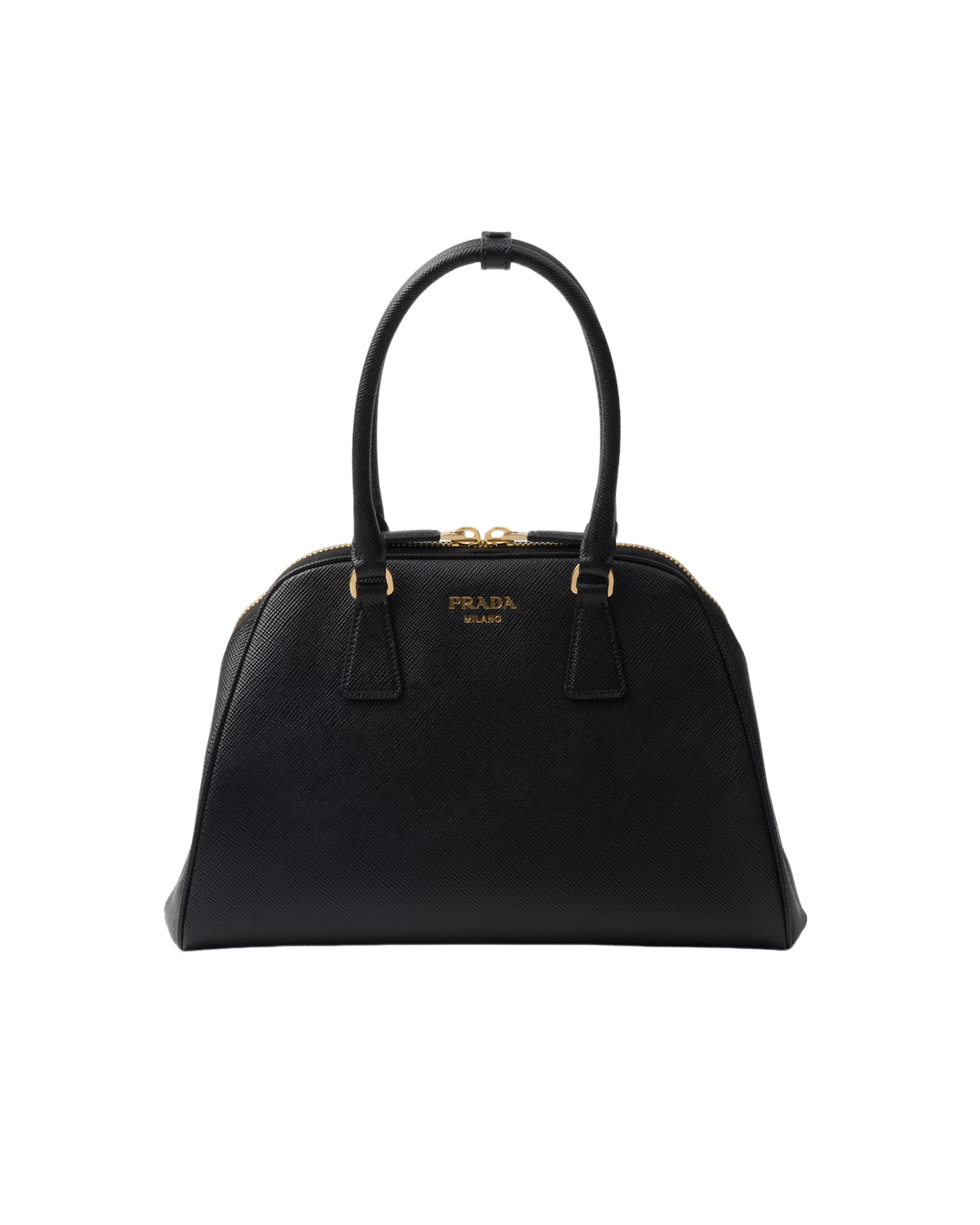 Prada PRADA Medium Black Saffiano Leather Top Handle Bag New Size ONE SIZE - 4 Thumbnail