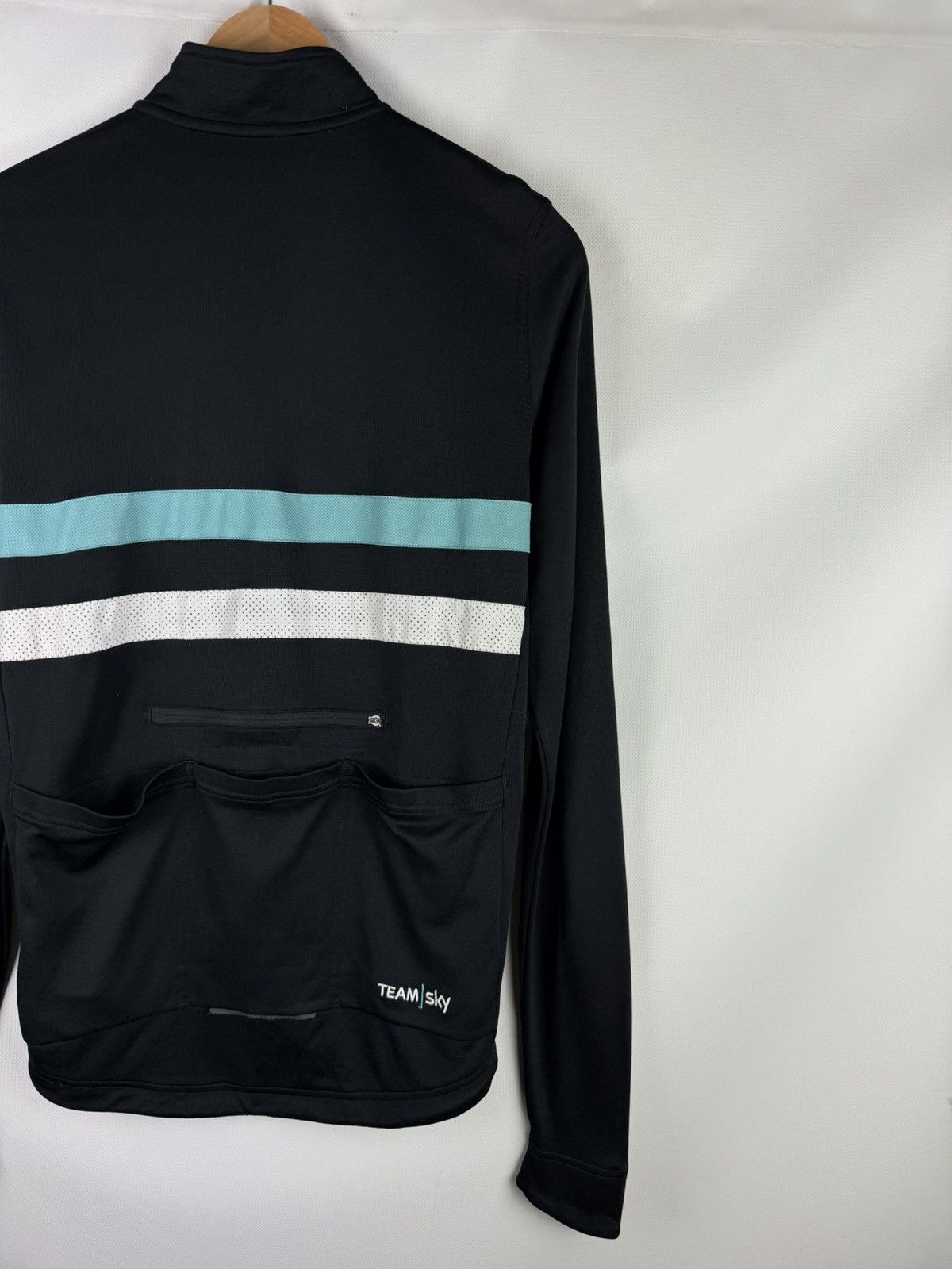 Rapha Rapha Team Sky Men’s Full Zip Cycling Long Sleeve Jersey Size US S / EU 44-46 / 1 - 16 Thumbnail