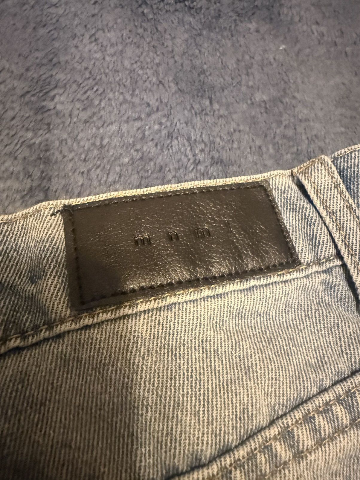 MNML MNML Wide Cut Mens Denim 36x32 Size US 36 / EU 52 - 3 Thumbnail