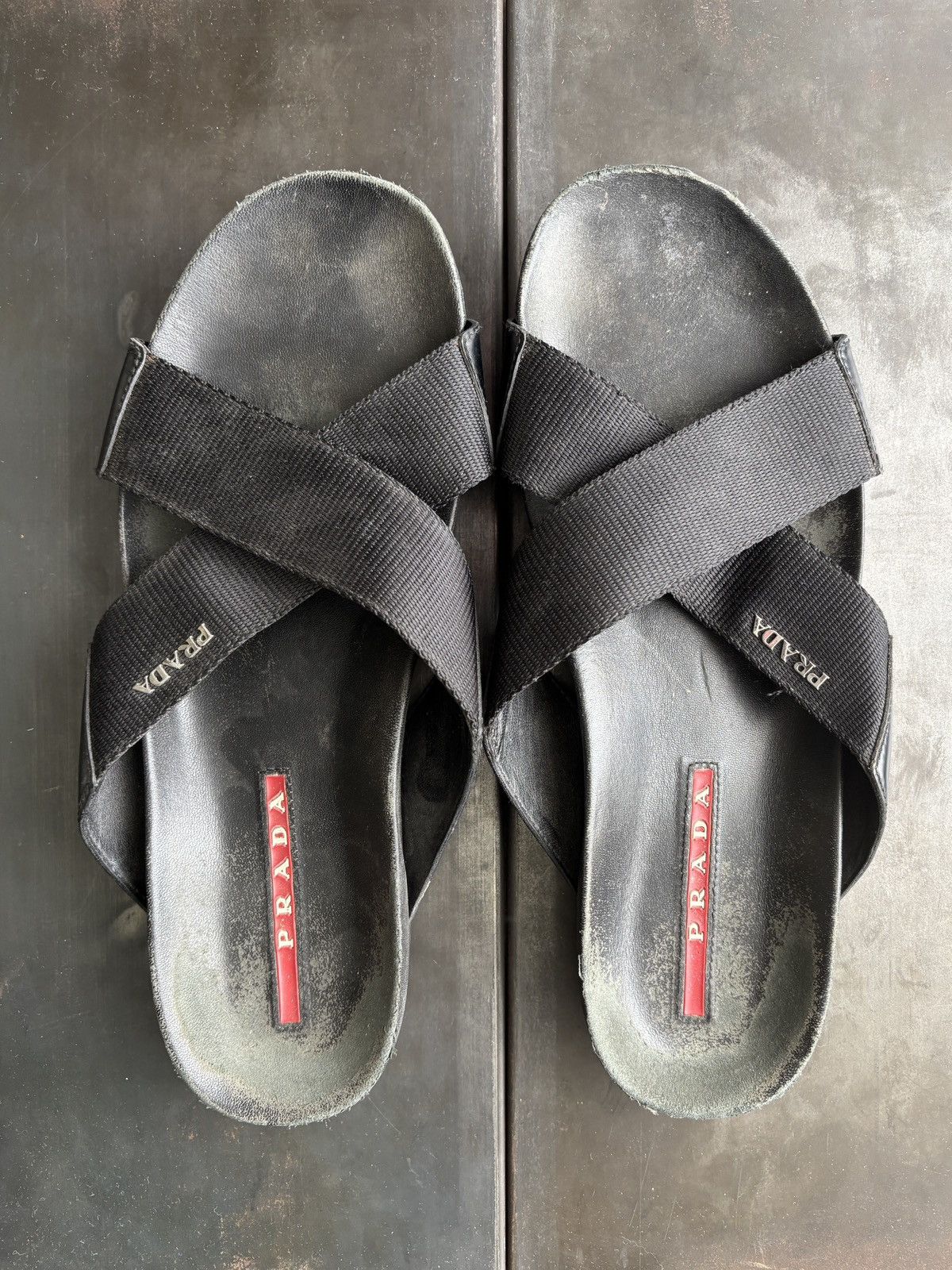 Prada 2018 Prada Sandals Prada Sport 4X2210 Nastro Nylon Cross Size US 10 / EU 43 - 2 Thumbnail