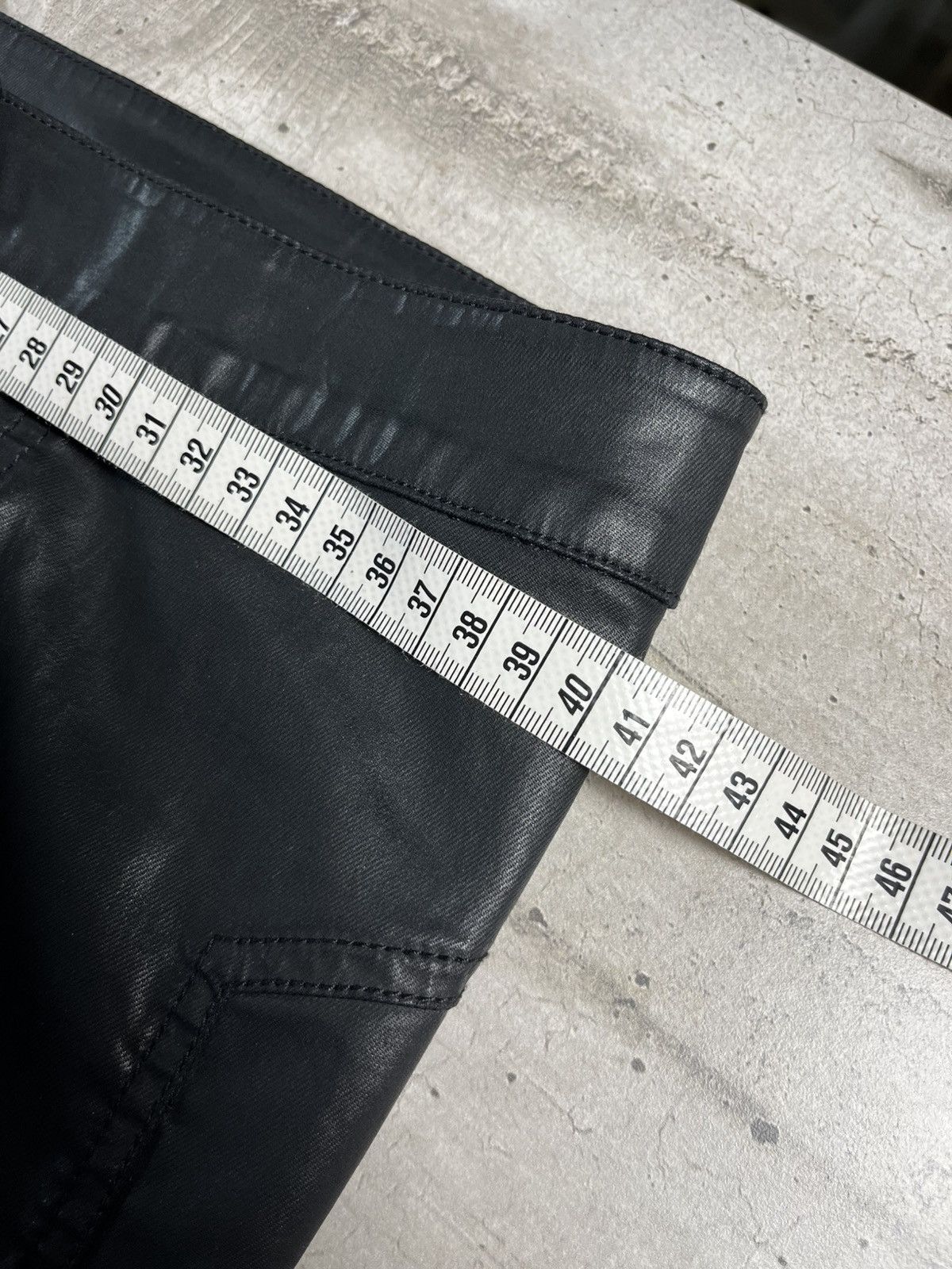 Cop Copine Asymetric CopCopine leather skirt | 38 Size 27" / US 4 / IT 40 - 14 Thumbnail