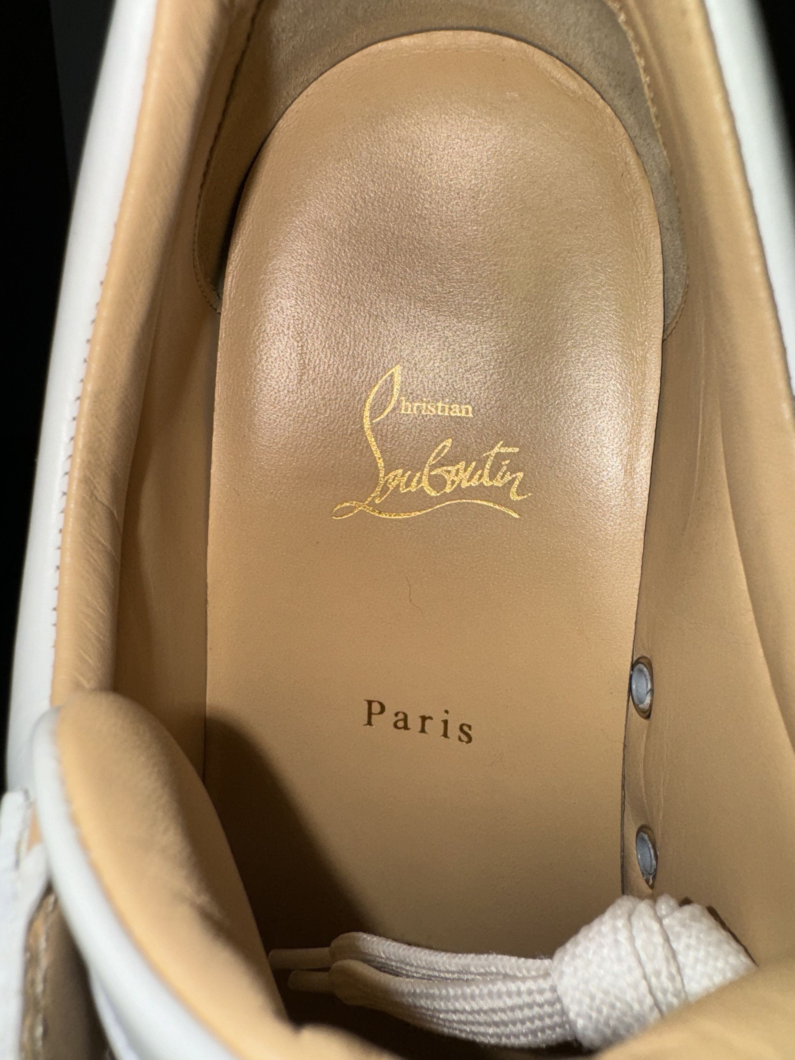 Christian Louboutin Christian Louboutin Mens Spike Sneakers Size US 11 / EU 44 - 5 Thumbnail