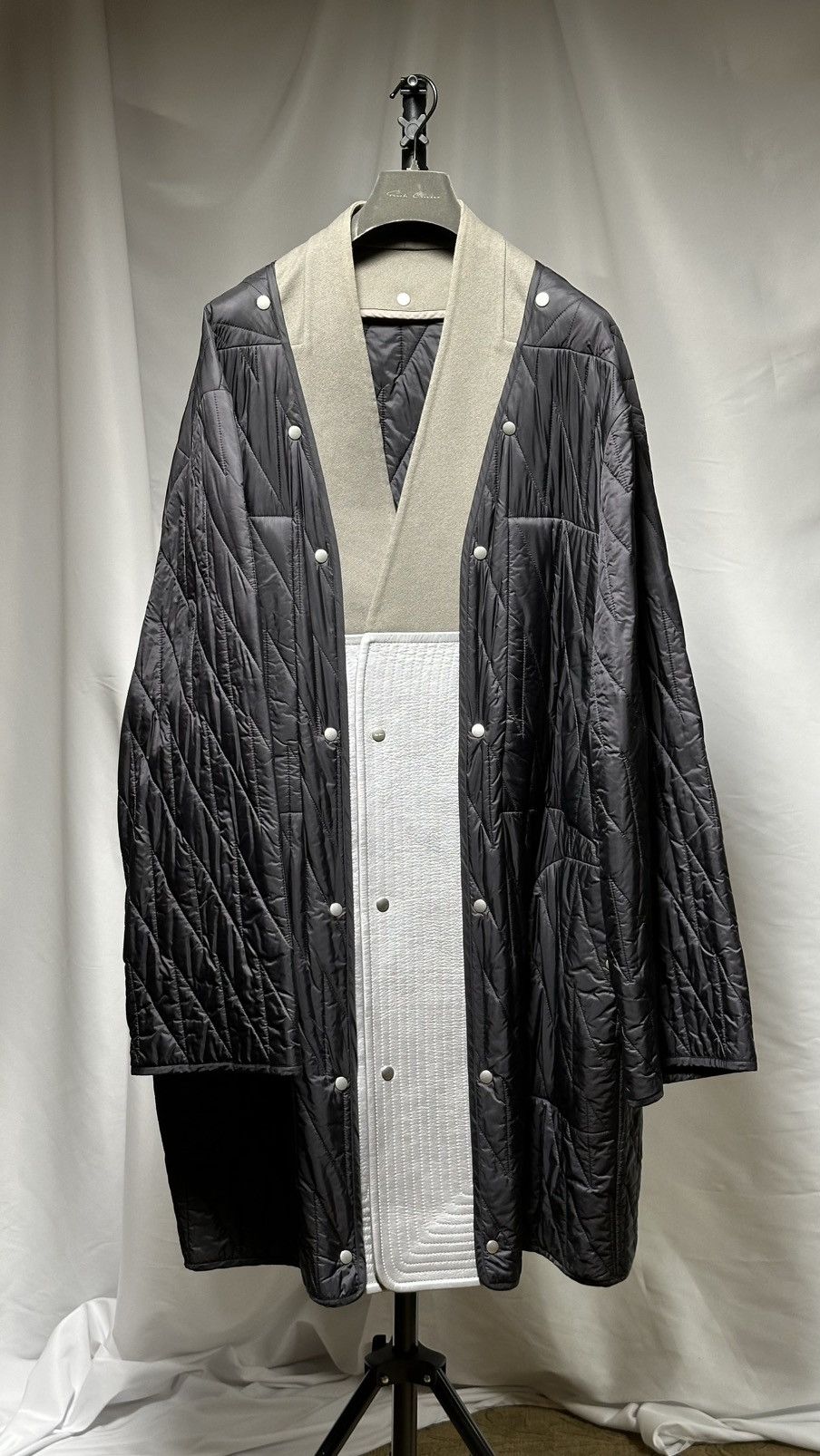 Rick Owens Rick Owens FW19 LARRY Quilted Coat liner Size 52 Size US L / EU 52-54 / 3 - 1 Thumbnail