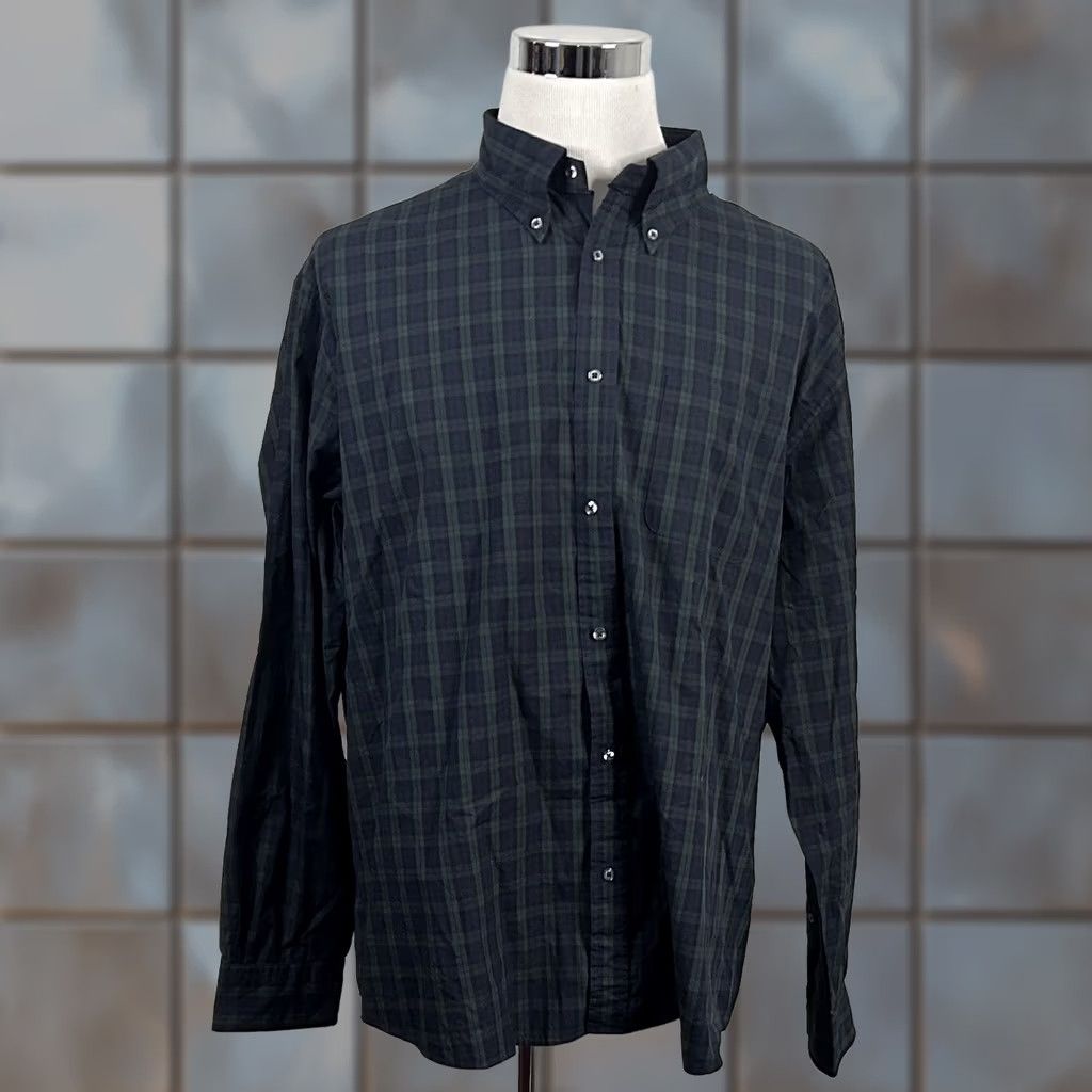 Brooks Brothers Brooks Brothers 2XL Casual Button Down Shirt Green Plaid 100% Cotton Button-Front Shirt Mens Regular Short Description: Vintage No Size US XXL / EU 58 / 5 - 1 Thumbnail