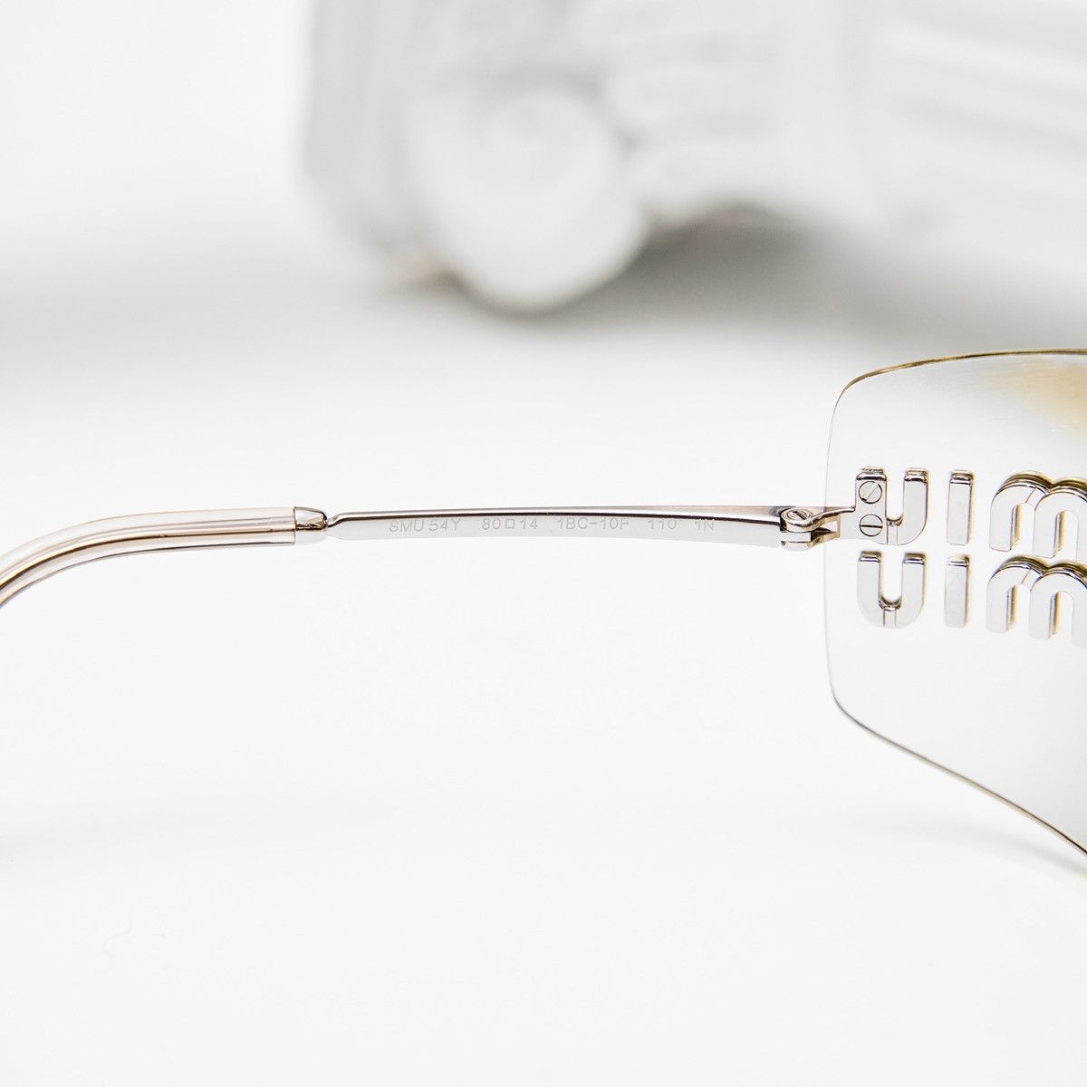 Miu Miu MIU MIU 0MU 54YS 1BC10F SUNGLASSES Size ONE SIZE - 5 Thumbnail