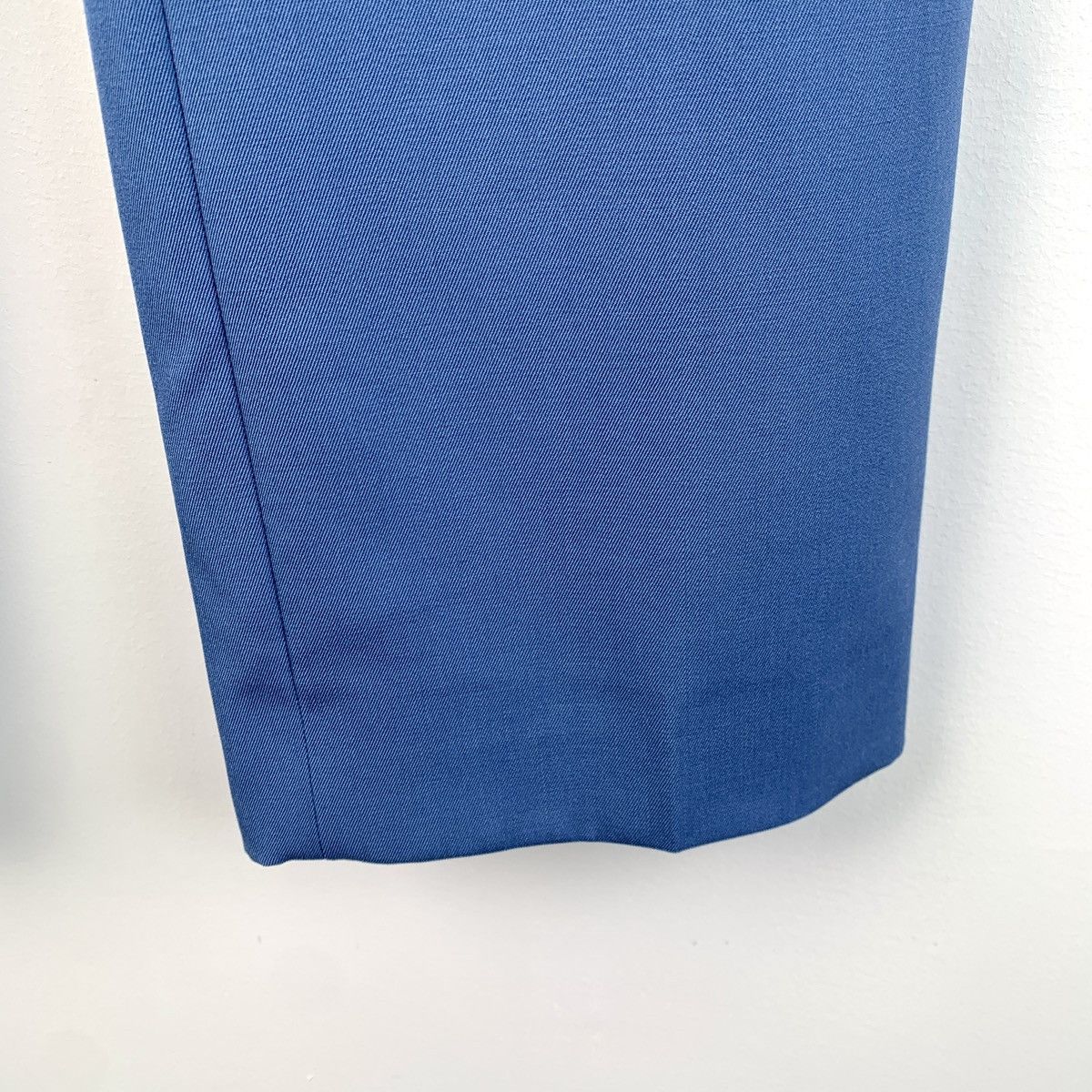Max Mara Maxmara Blue Wool Casual Suit Trousers K26WX Size 25" / US 0 / IT 36 - 4 Thumbnail
