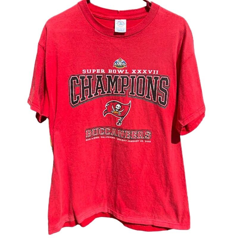 Delta VTG NFL Tampa Bay Buccaneers Super Bowl 2003 Champions Sz L Size US L / EU 52-54 / 3 - 1 Thumbnail