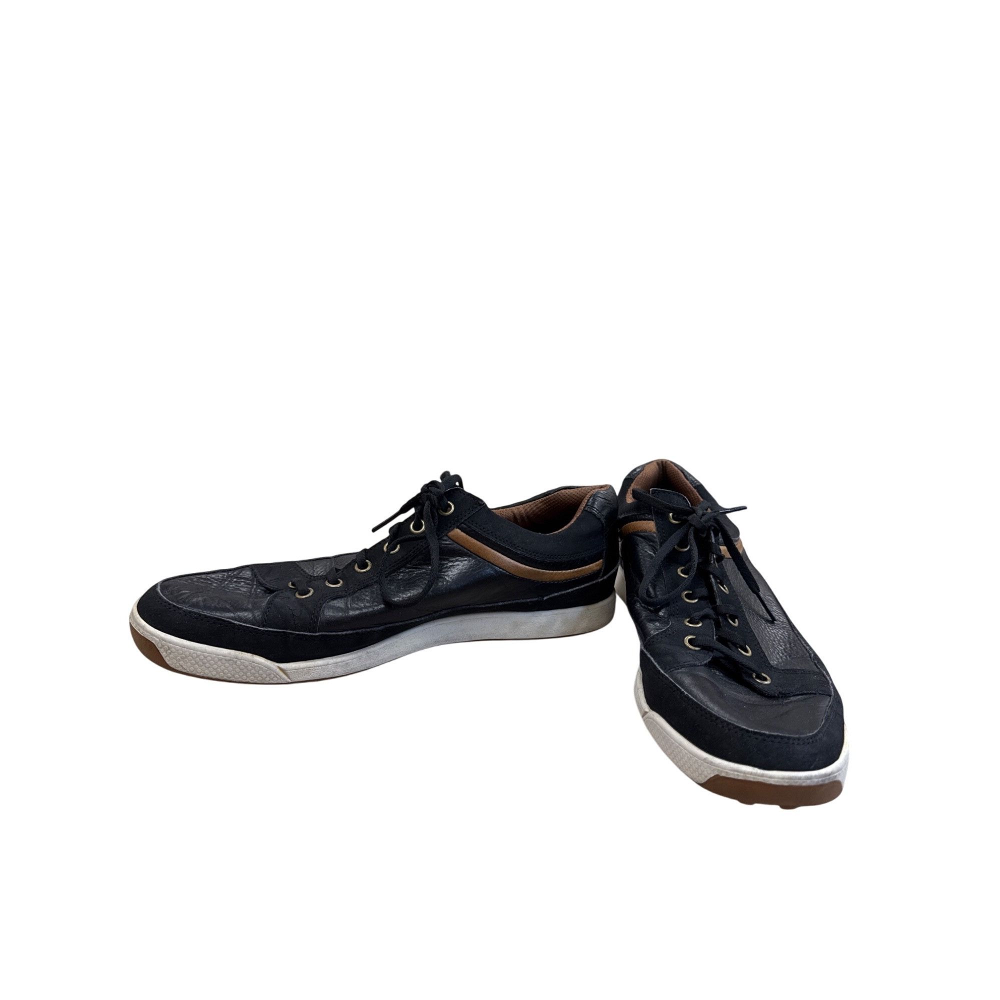 Footjoy FootJoy Contour Casual Black Brown Leather Golf Shoes Size 1 Size US 10.5 / EU 43-44 - 2 Thumbnail
