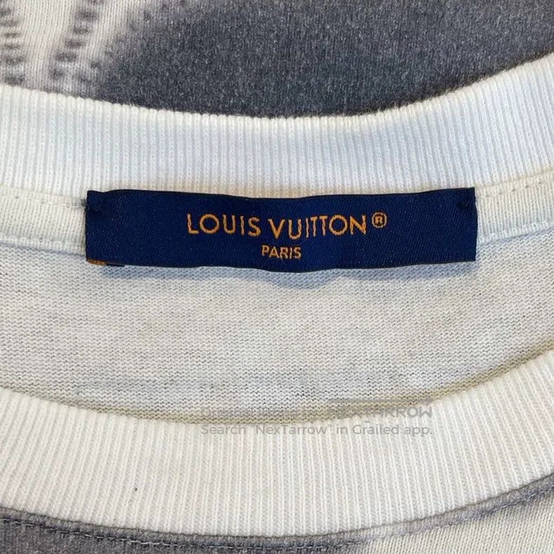 Louis Vuitton Louis Vuitton size 4l Twist-dyed printed round neck short s Size US M / EU 48-50 / 2 - 6 Thumbnail