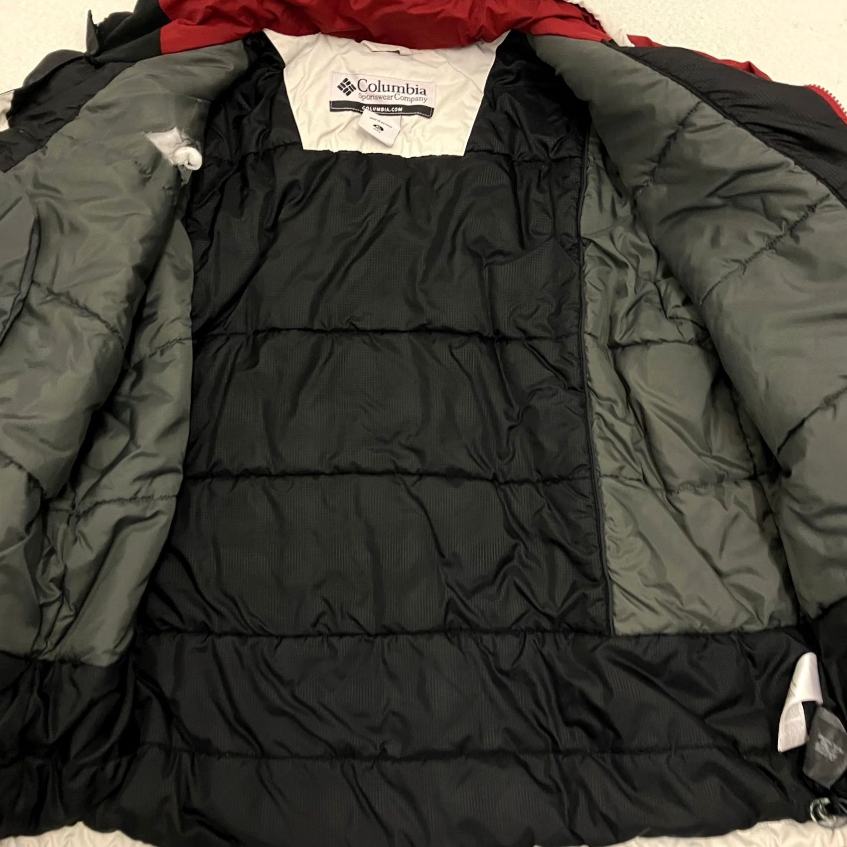 Vintage Columbia Jacket Mens XL Red Black Full Zip Ski Quilted Insulated Outdoor Size US XL / EU 56 / 4 - 6 Thumbnail