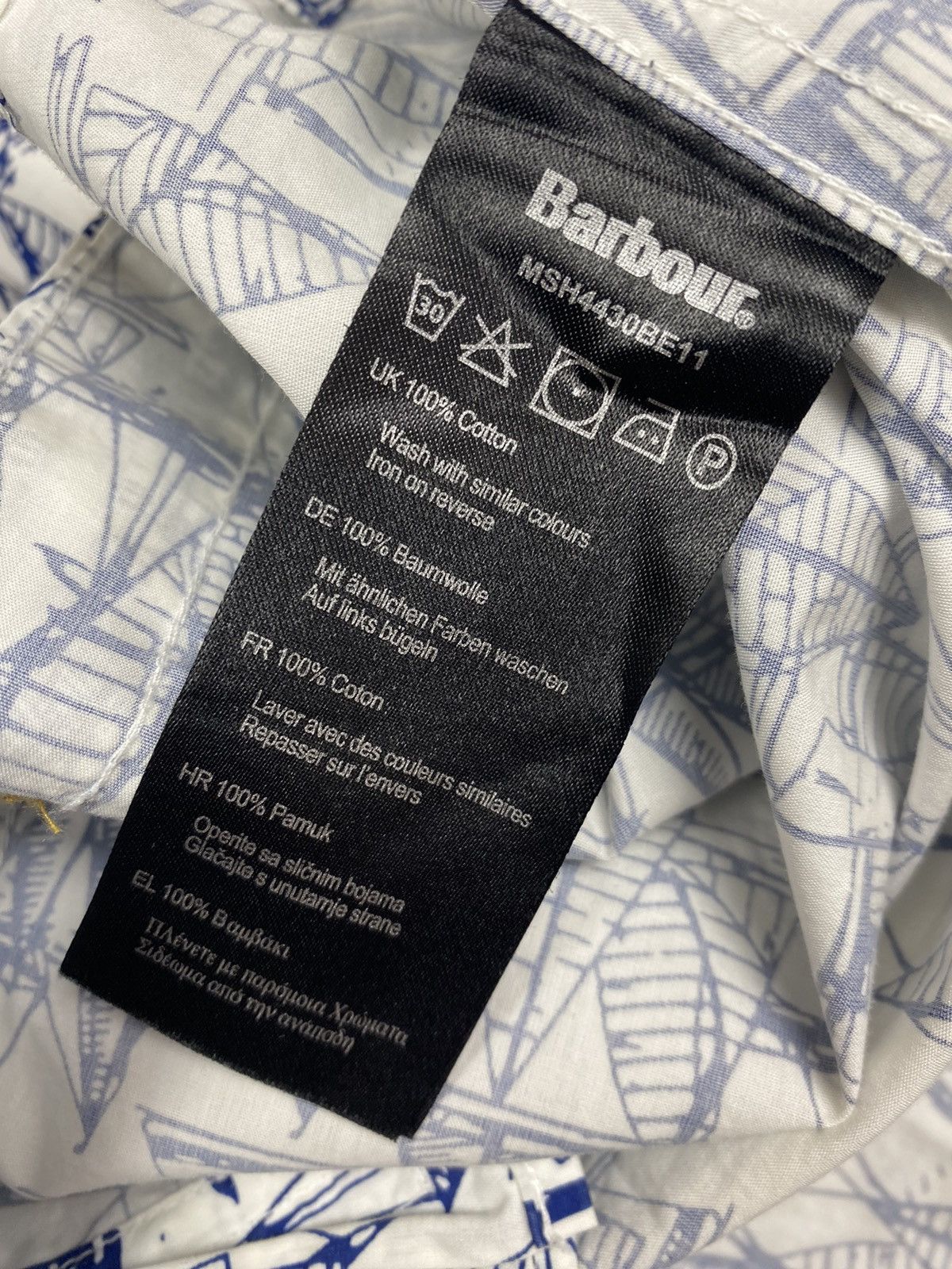 Barbour × Vintage Barbour Button Up Shirt Size S Size US S / EU 44-46 / 1 - 10 Thumbnail