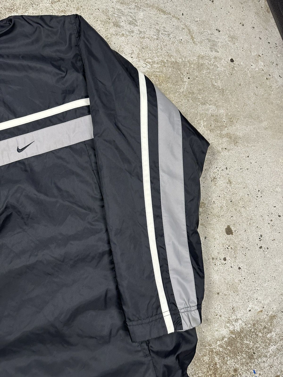 Nike Vintage Y2K Nike Reversible Anorak Jacket Fleece Swoosh rare Size US M / EU 48-50 / 2 - 8 Thumbnail