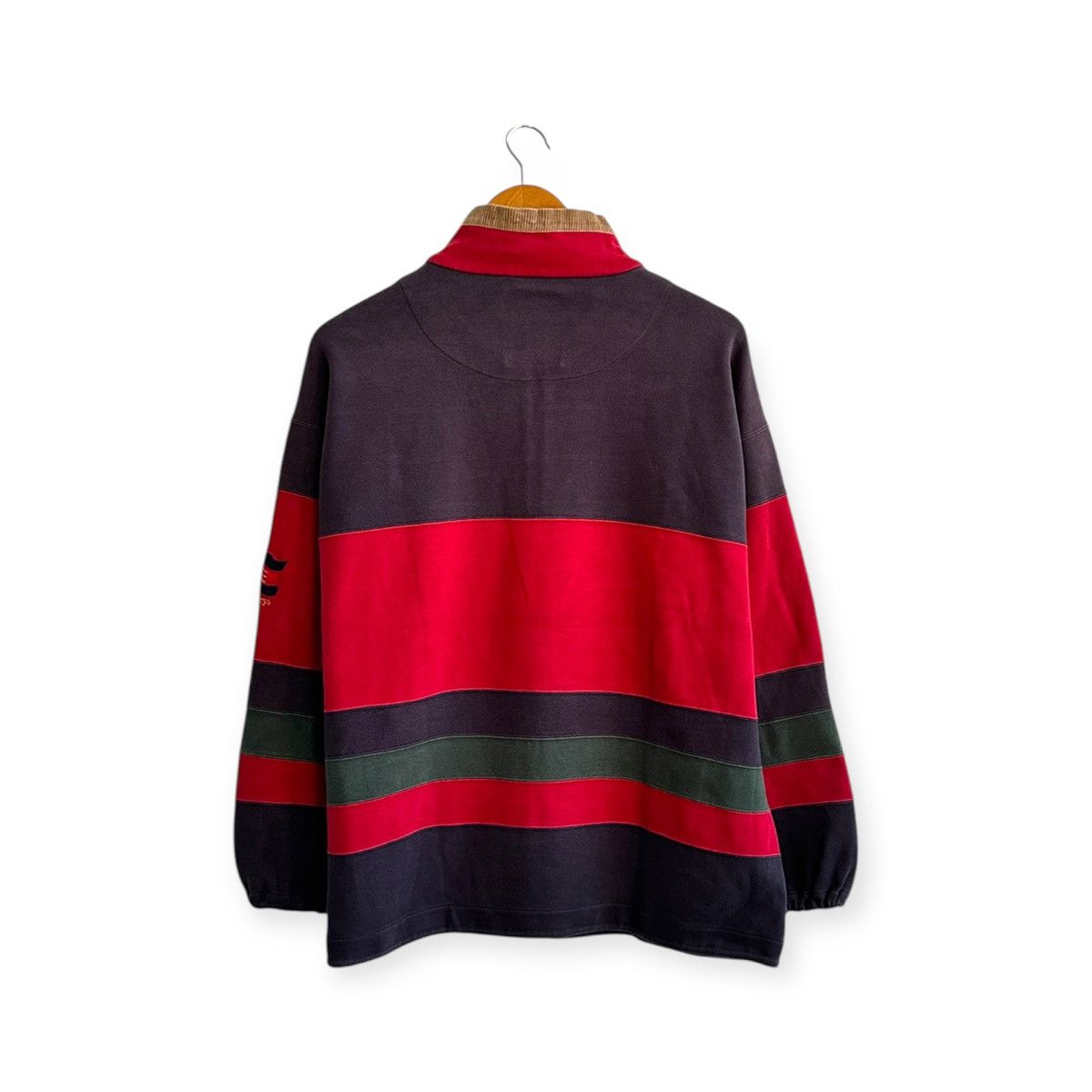 Burberry vintage 90s BURBERRY stripe stripes sweatshirts crewneck Size US M / EU 48-50 / 2 - 2 Thumbnail