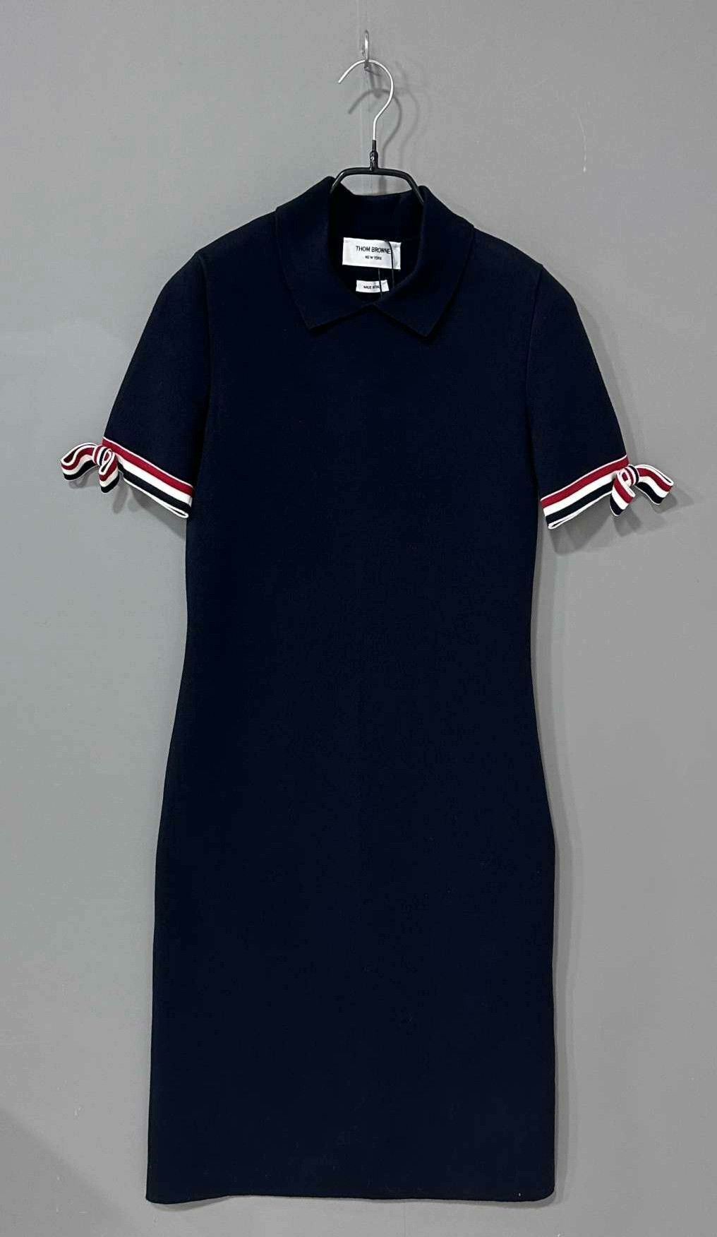 Thom Browne Thom Browne Knit Striped Brown Dress M Women Size M / US 6-8 / IT 42-44 - 1 Thumbnail