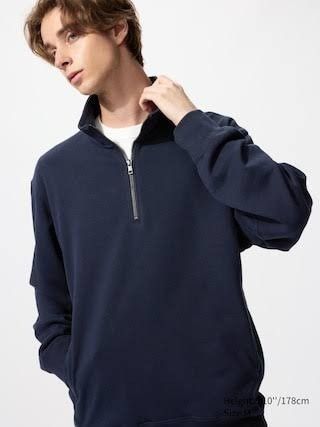 Uniqlo Uniqlo Half Zip Pullover Sweatshirt Size US L / EU 52-54 / 3 - 6 Thumbnail