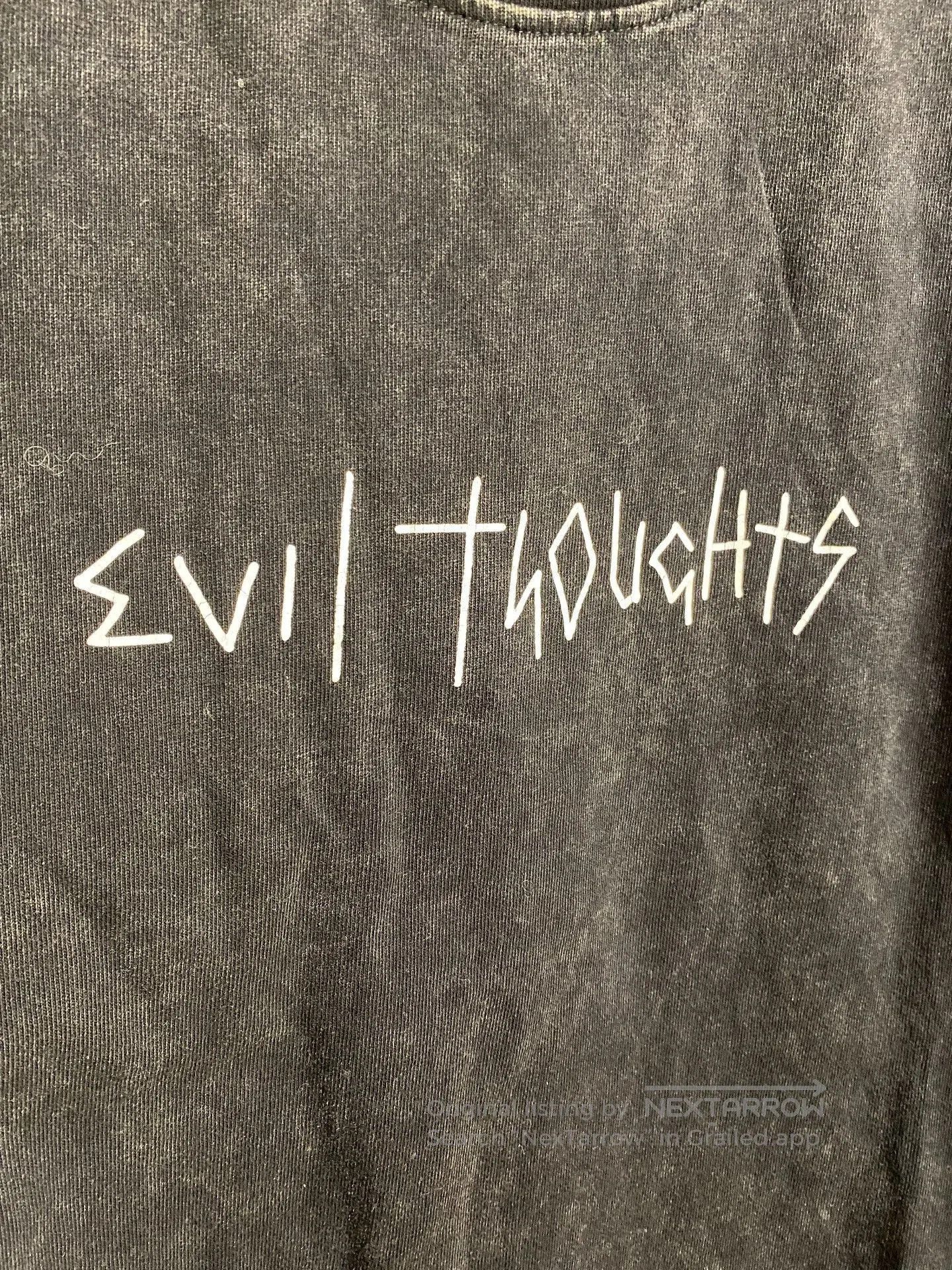 Arno De France Arnodefrance Evil Thoughts Graphic T. Size US M / EU 48-50 / 2 - 5 Thumbnail