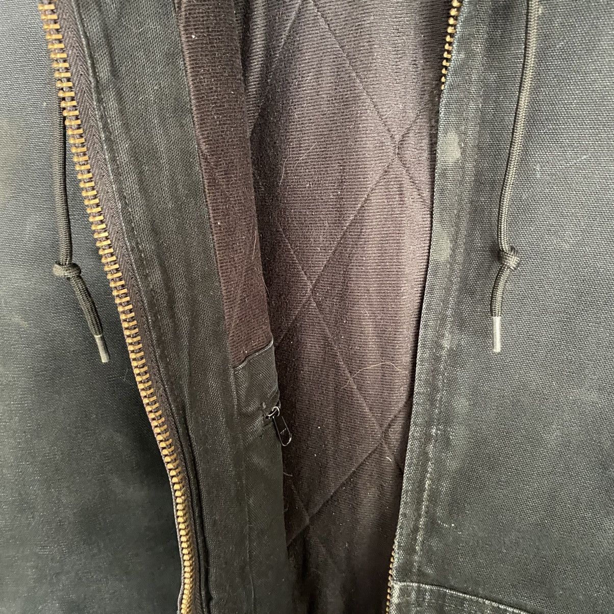 Carhartt Vintage Carhartt Black Active Hooded Jacket Size US XL / EU 56 / 4 - 8 Thumbnail