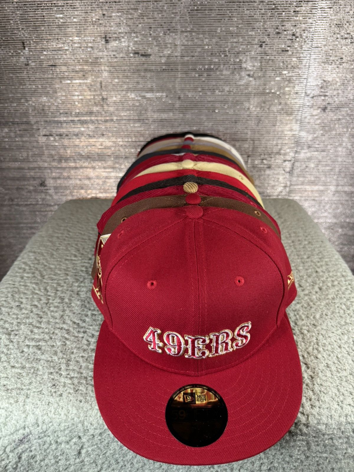New Era (16) San Francisco 49ers Fitted Caps Size ONE SIZE - 4 Thumbnail