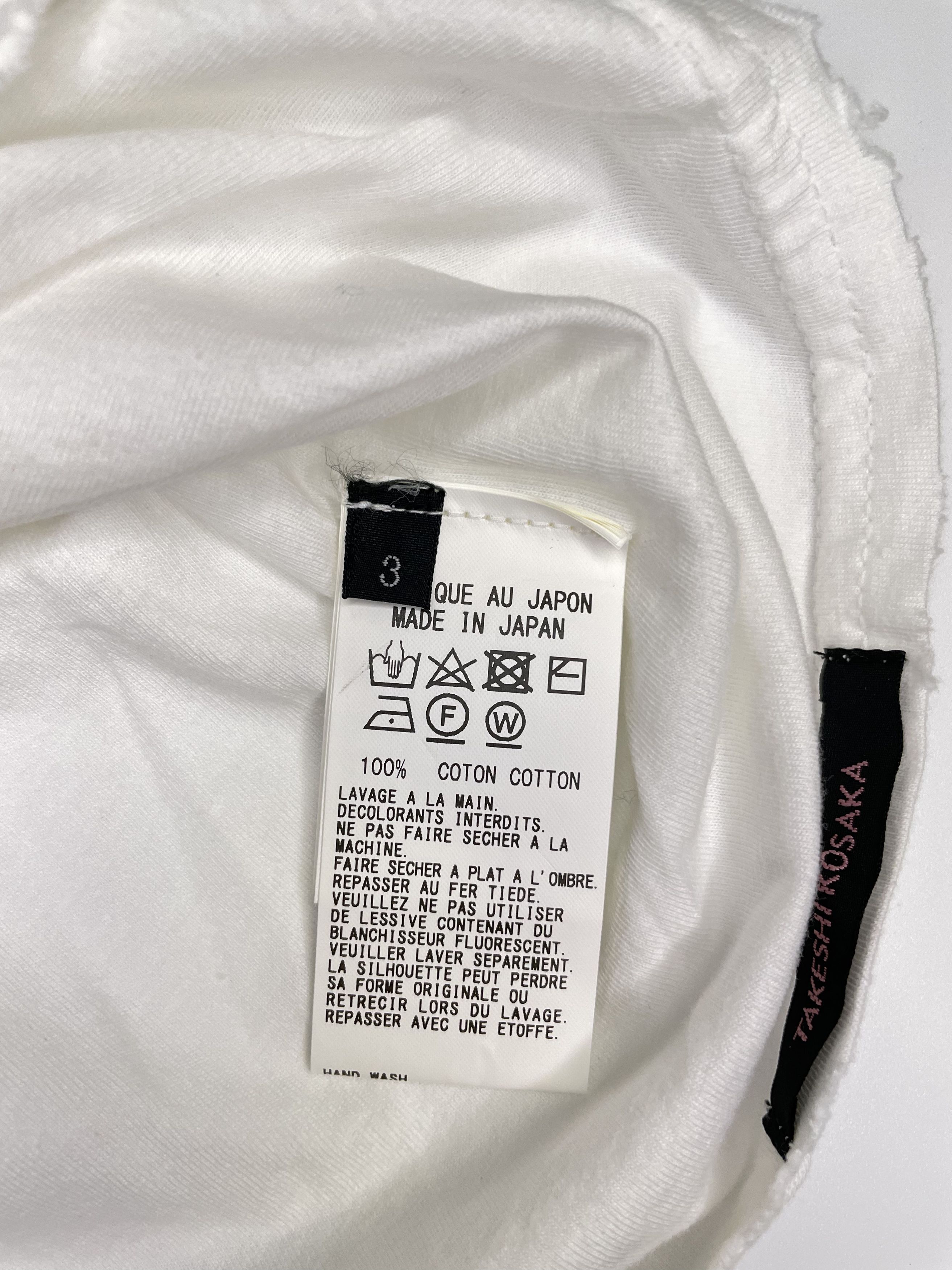 Seditionaries × Y's × Yohji Yamamoto Y's Yohji Yamamoto Seditionaries Destroy T-shirt (1178) Size US M / EU 48-50 / 2 - 5 Thumbnail