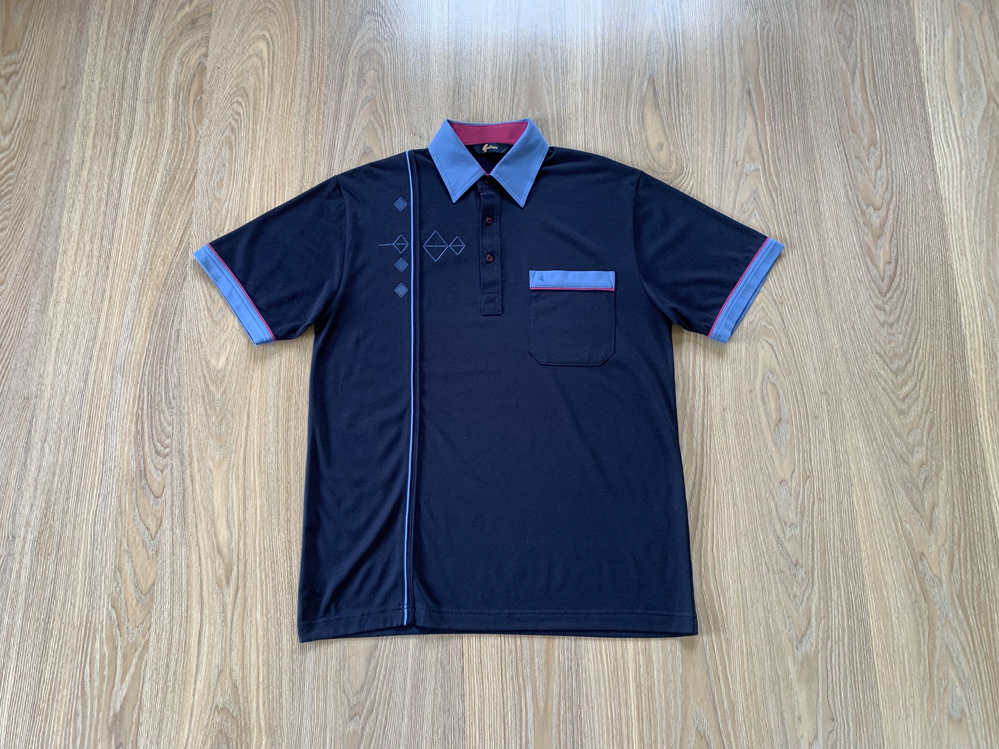 Gabicci × Vintage Vintage Gabicci Cotton Polo T-Shirt Size US M / EU 48-50 / 2 - 1 Thumbnail