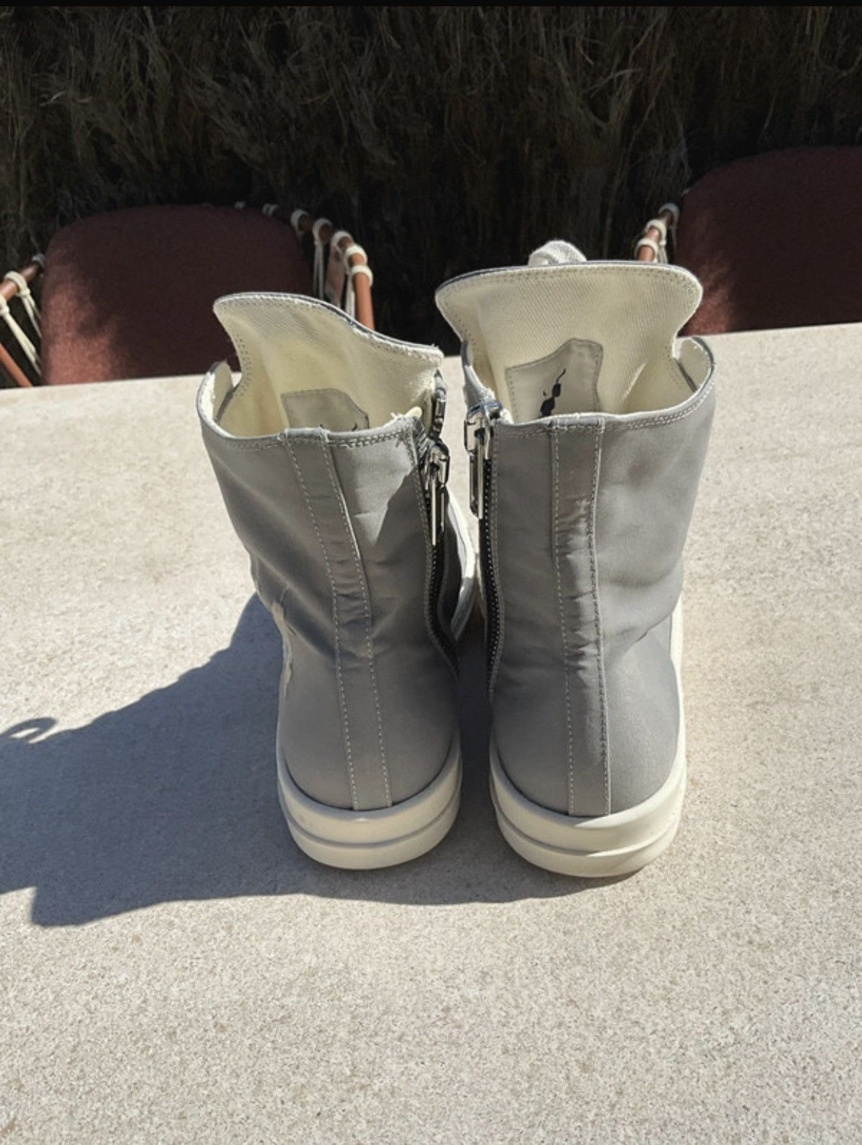 Rick Owens Drkshdw Rick Owens Drkshdw Canvas Sneakers Size US 9 / IT 39 - 4 Thumbnail