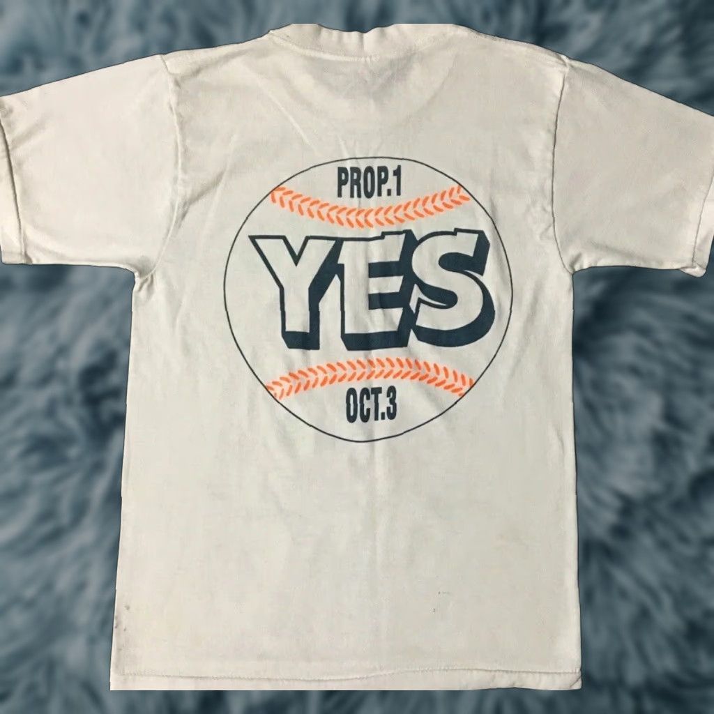 Vtg 80s Give Phoenix A Ball Park Faded Shirt XS USA Arizona Baseball Grunge 90s