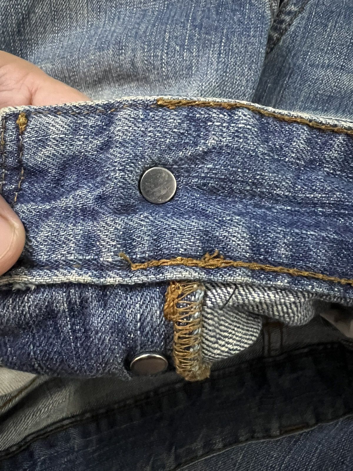 Levi's 💥FLARE💥VINTAGE LEVIS 512 DISTRESSED JEANS VERY RARE Size US 32 / EU 48 - 11 Thumbnail