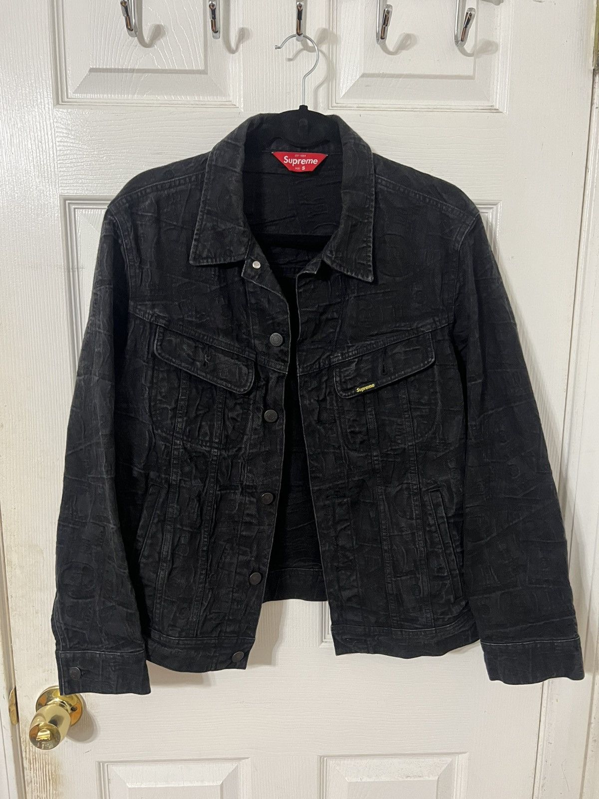 ジャケット・アウター Supreme 100 Dollar Bill Trucker Jacket Fall/Winter 2017 Preview – Supreme