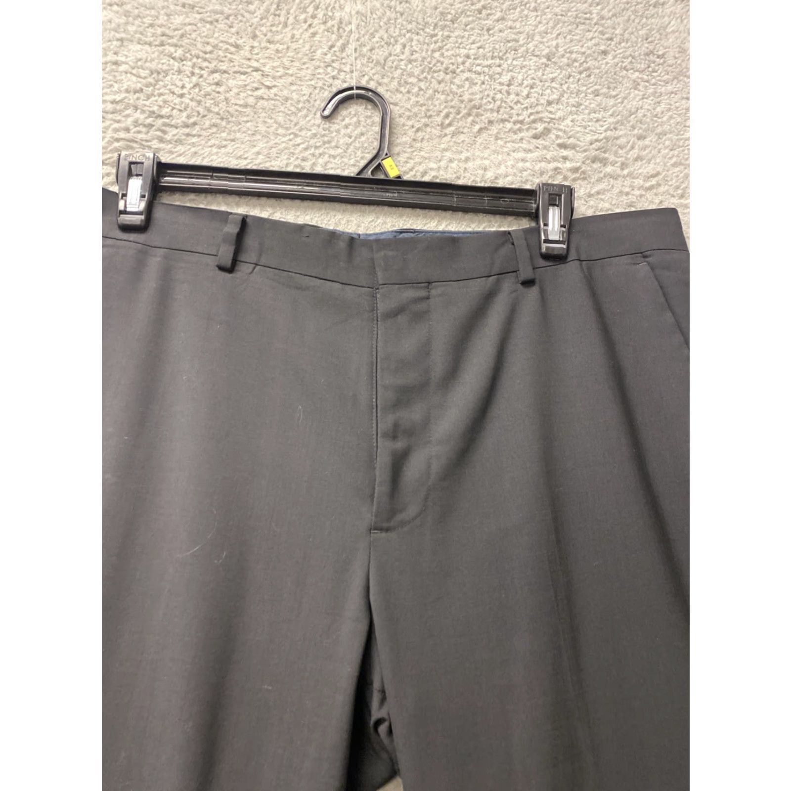 Bonobos Bonobos Dress Pants Men’s 38x32 Black Straight Fit Wool /0218 Size US 38 / EU 54 - 2 Thumbnail