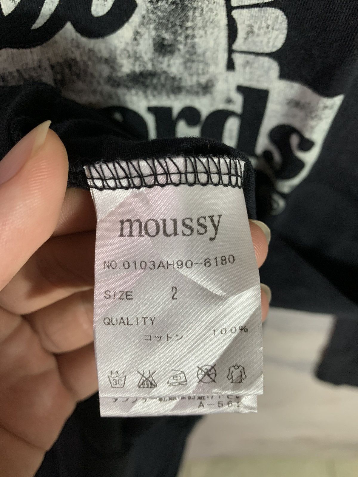 Japanese Brand Japanese Moussy Long sleeve Gothic Punk Rock style Size US M / EU 48-50 / 2 - 6 Thumbnail