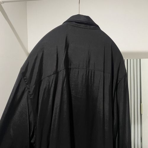 Yohji Yamamoto yohji yamamoto pour homme 24AW LADY DESIGN LONG BLOUSE Size US L / EU 52-54 / 3 - 5 Thumbnail