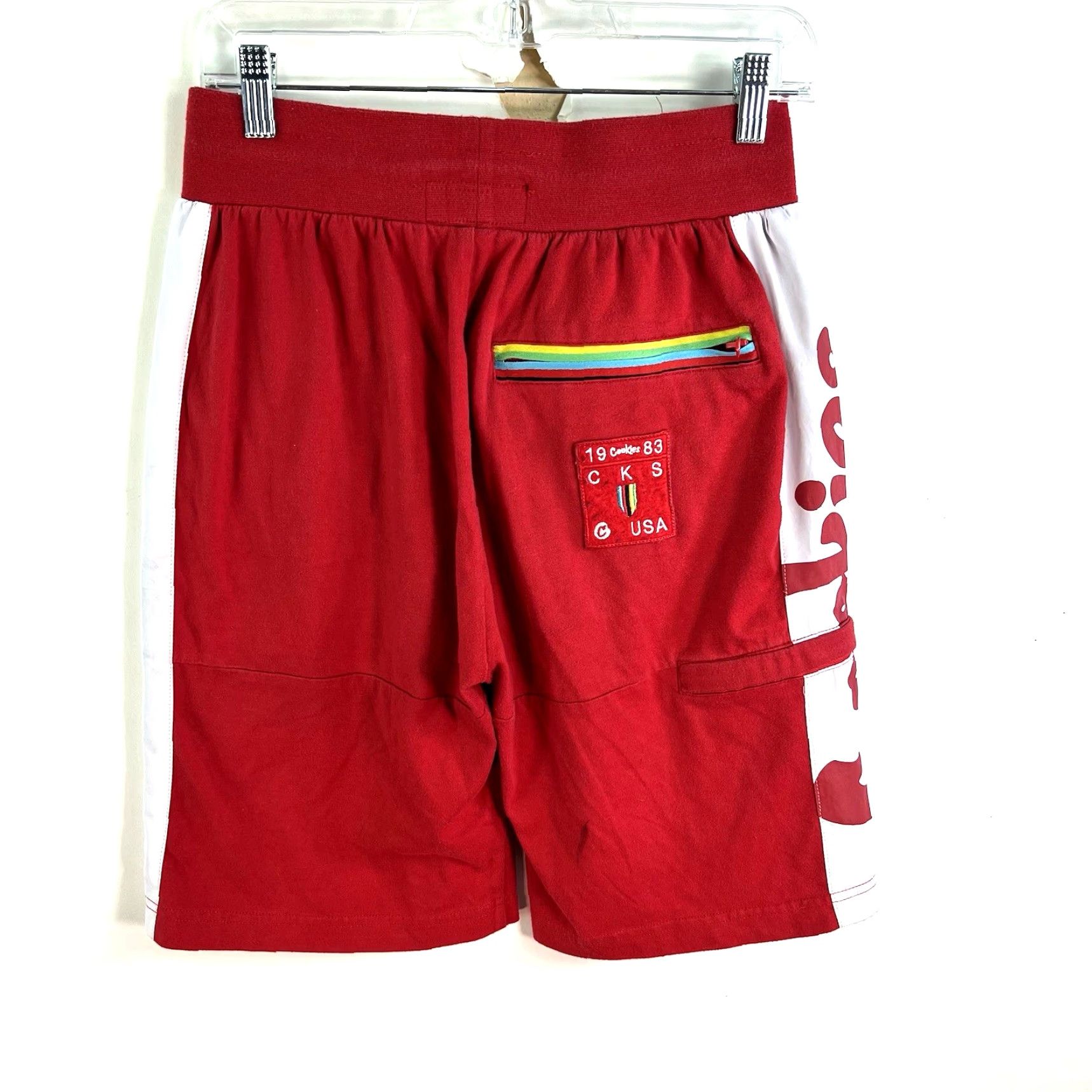 Vintage VTG Cookies CKS Sweat Shorts Mens S Red Cotton Puttin In Work Jersey 28X9 Size US S / EU 44-46 / 1 - 5 Thumbnail