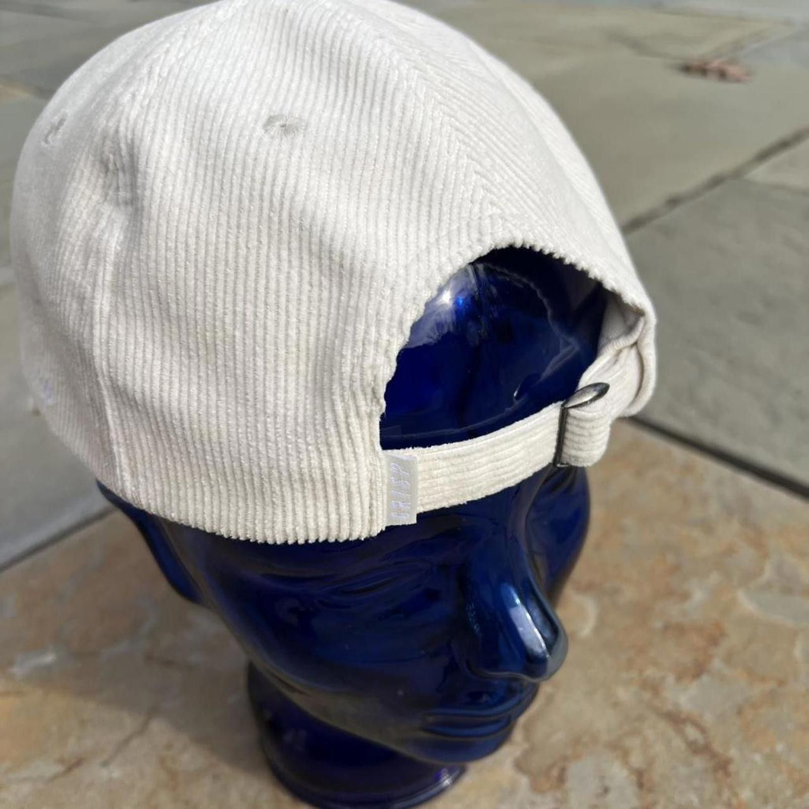 Other Cream Off White Corduroy Strapback Dad Hat Size ONE SIZE - 5 Thumbnail