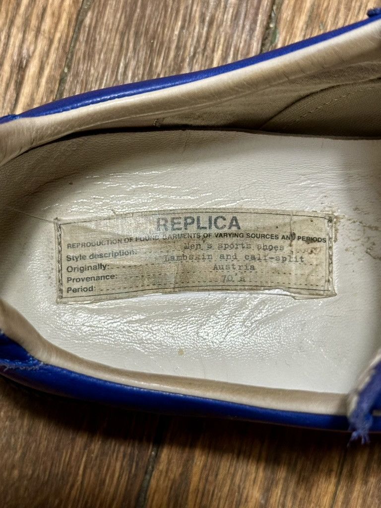 Maison Margiela Maison Margiela | Blue GAT Replica Low | 42 / 9 Size US 9 / EU 42 - 6 Thumbnail