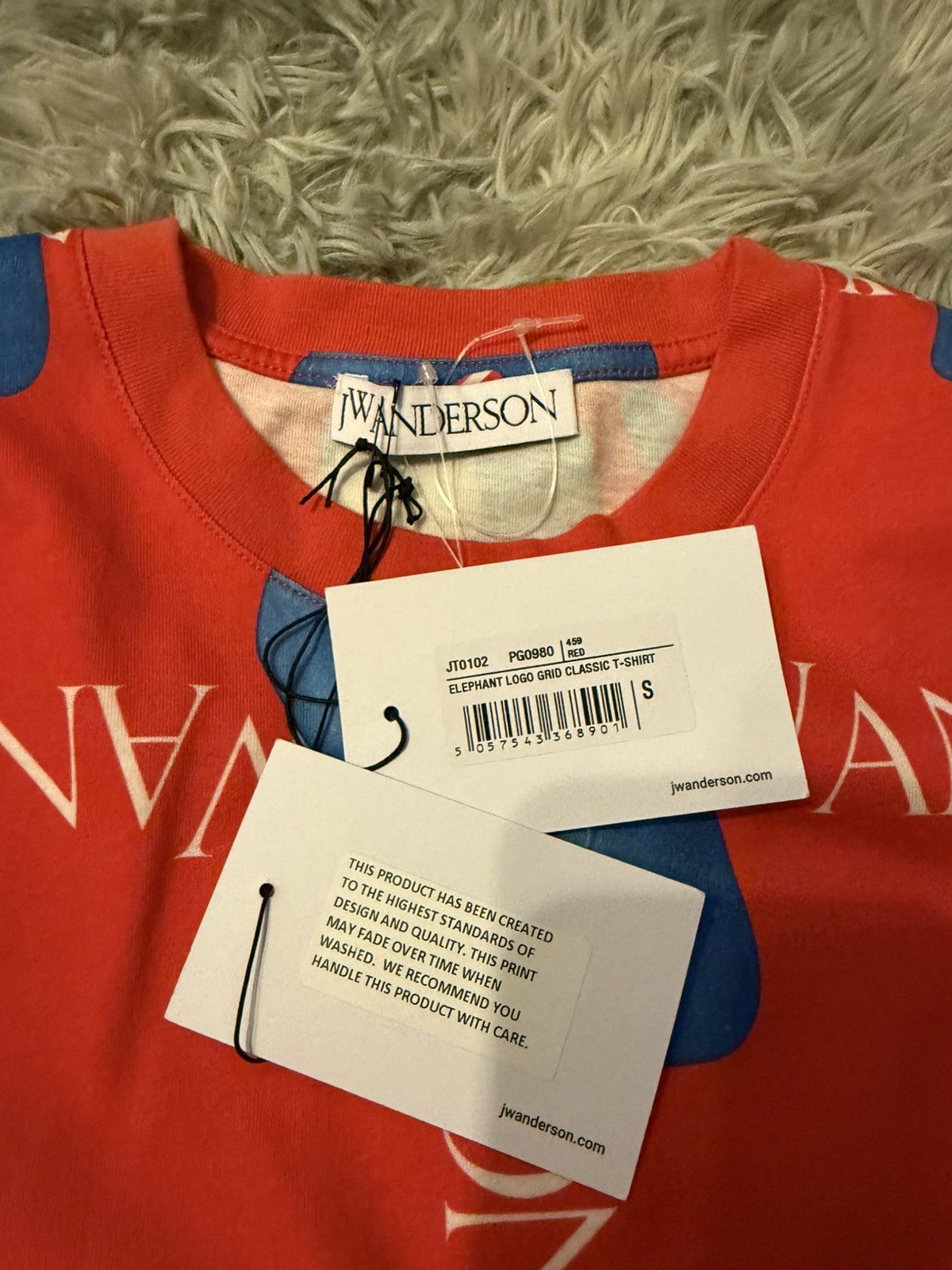 JW Anderson elephanted printed tee Size US S / EU 44-46 / 1 - 2 Thumbnail