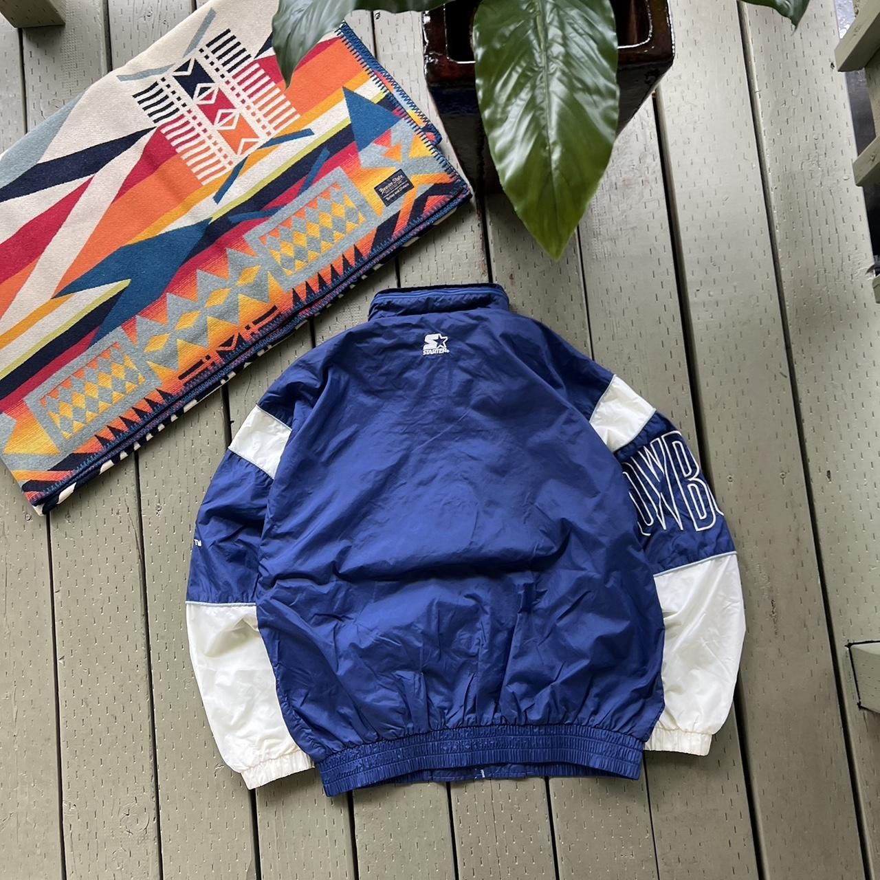 NFL × Starter × Vintage Vintage 90s Dallas Cowboys Starter Sweatshirt Size US L / EU 52-54 / 3 - 3 Thumbnail