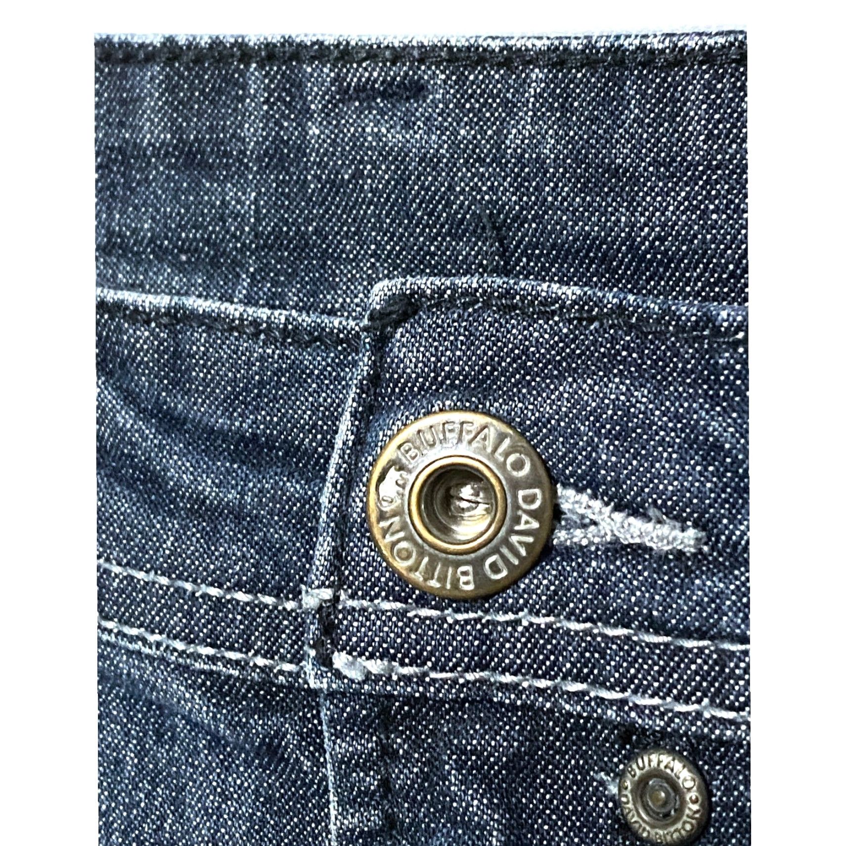 Buffalo David Bitton Buffalo David Bitton Jeans Evan-X Slim Stretch Mens 34x32 Whiskered Grunge Y2K Size US 34 / EU 50 - 6 Thumbnail