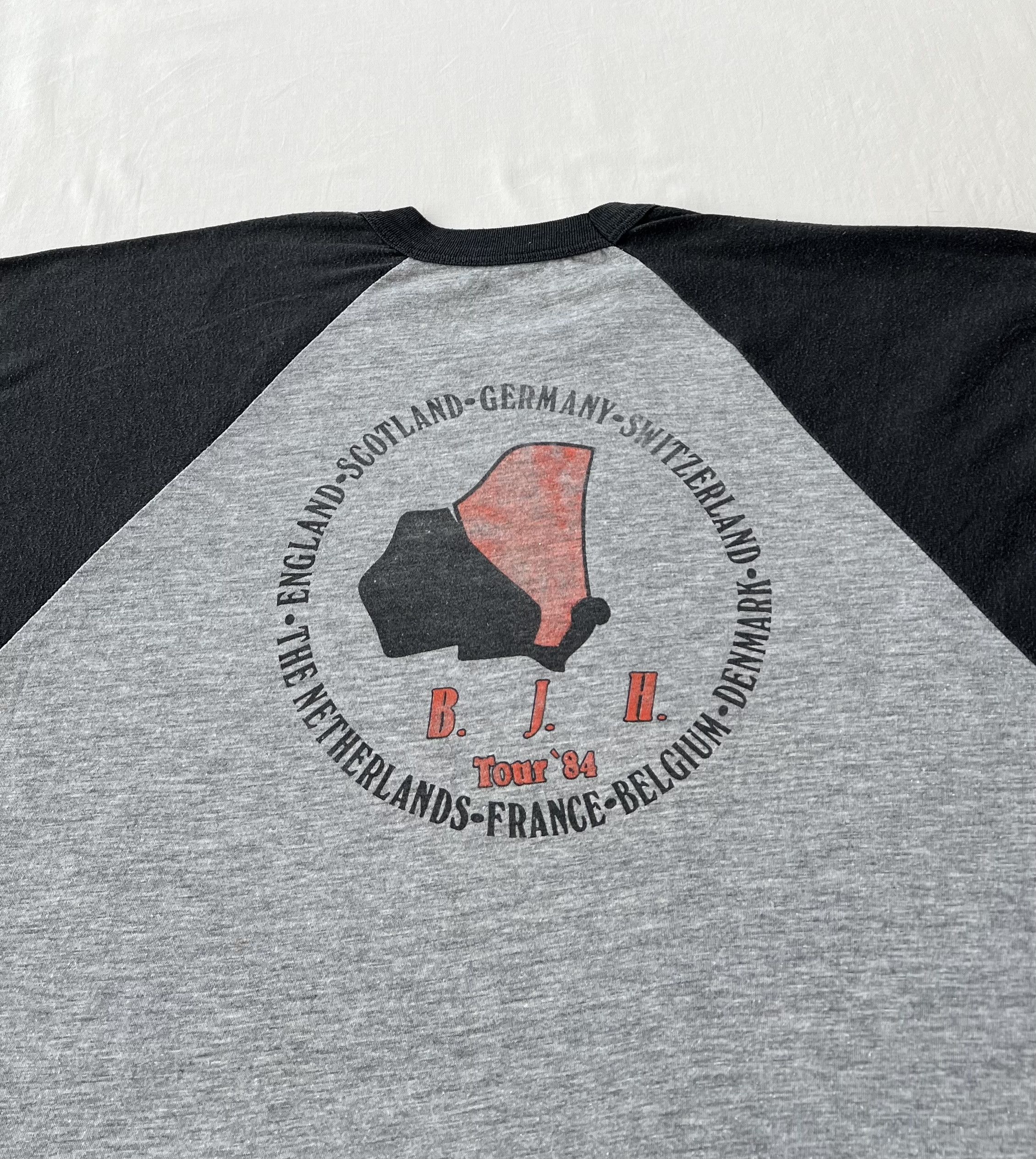 Band Tees Vintage 1984 Barclay James Harvest BJH 80s Tour T-shirt Size US XL / EU 56 / 4 - 12 Thumbnail